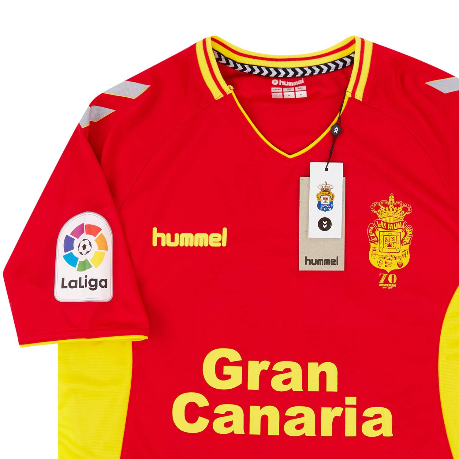 hummel ラスパルマス PEDRI 28 シャツ 2019-20 Las Palmas Away