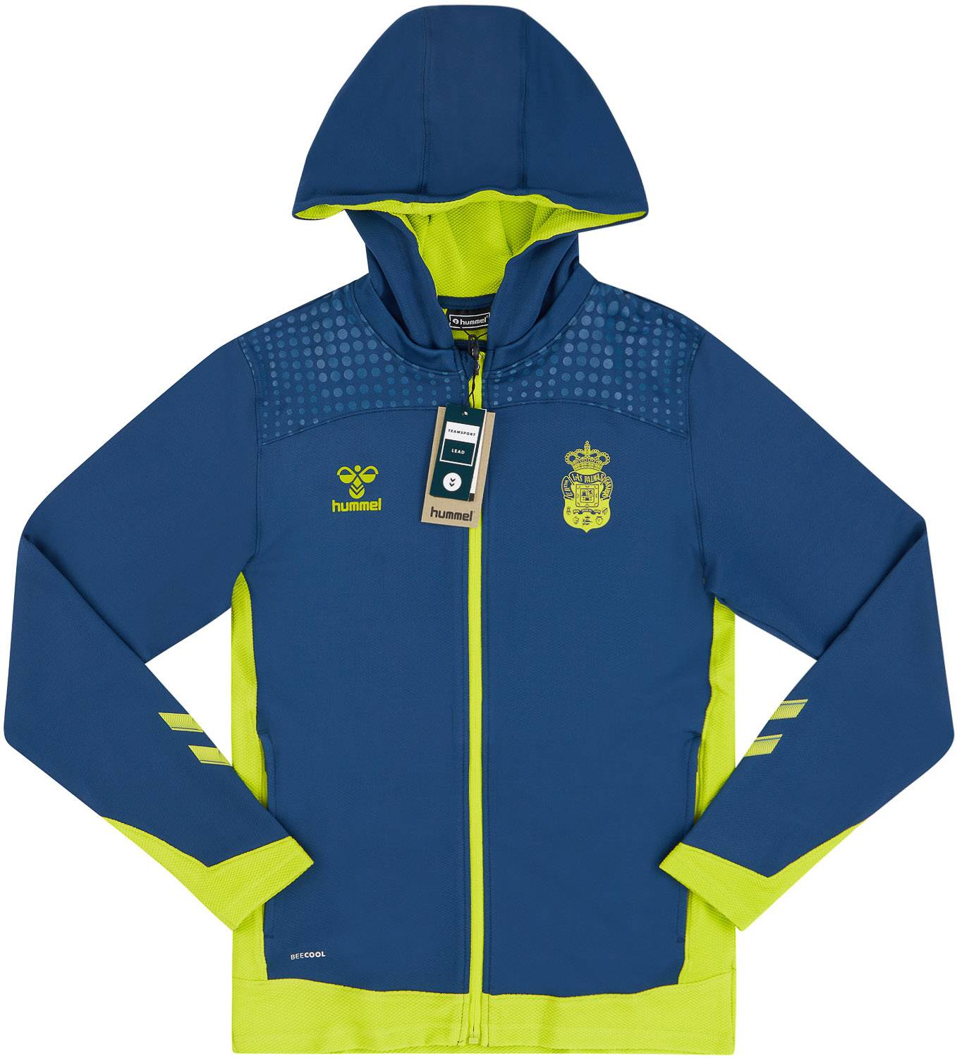 2020-21 Las Palmas Hummel Hooded Training Jacket (KIDS)