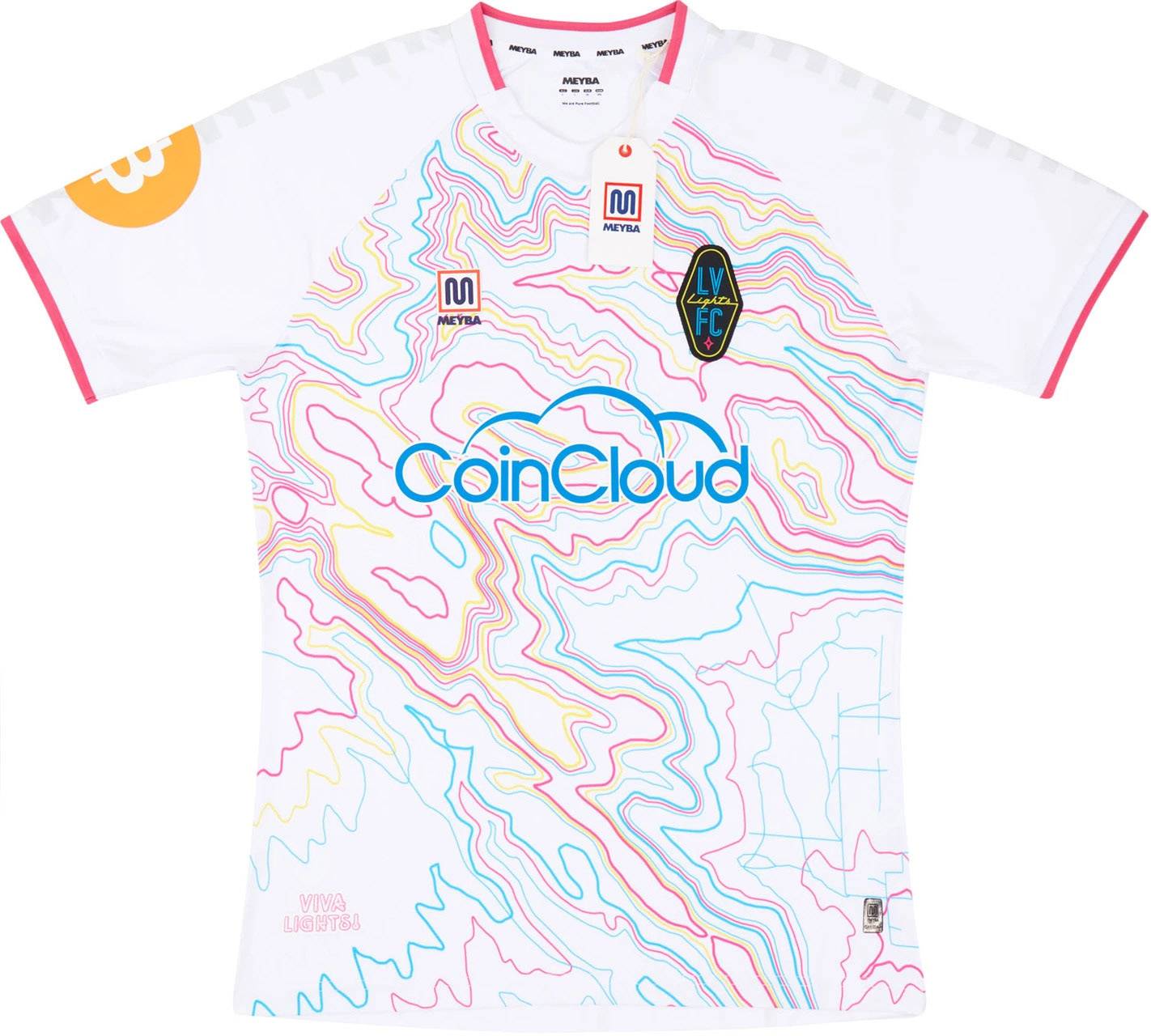 2022-23 Las Vegas Lights Away Shirt