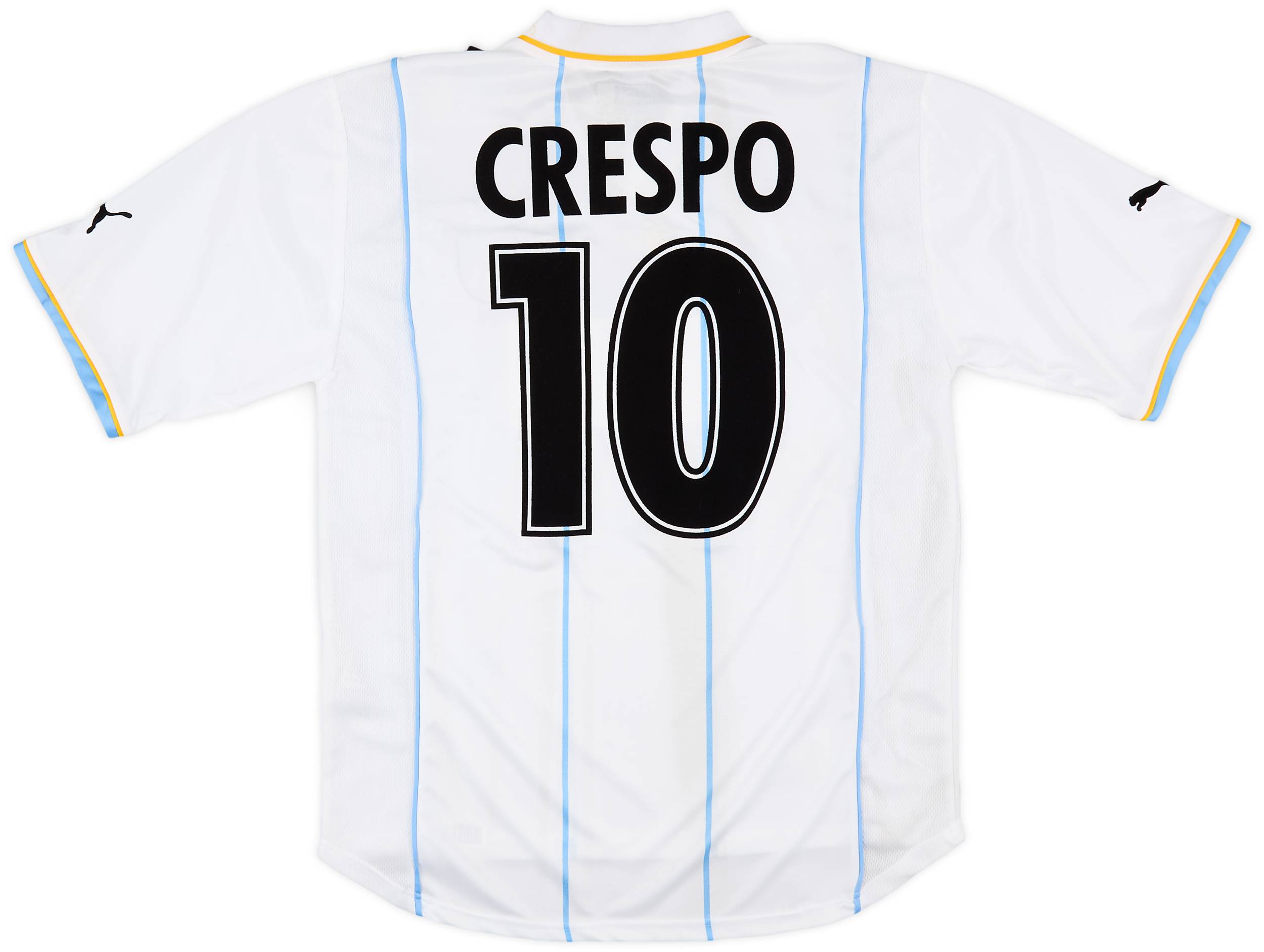 2001-02 Lazio European Home Shirt Crespo #10 (M)