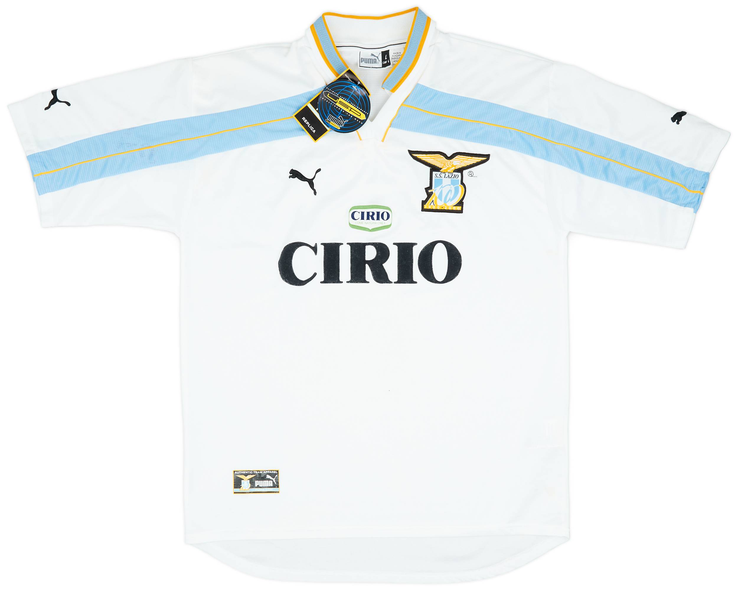 1999-00 Lazio Limited Edition Centenary Home Shirt (L)