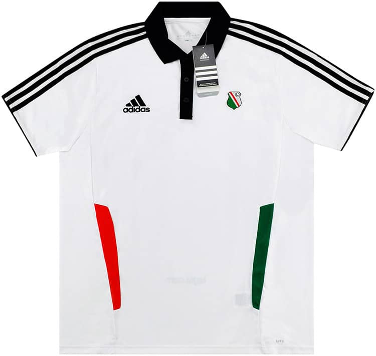 2011-12 Legia Warsaw adidas Training Polo T-shirt - NEW