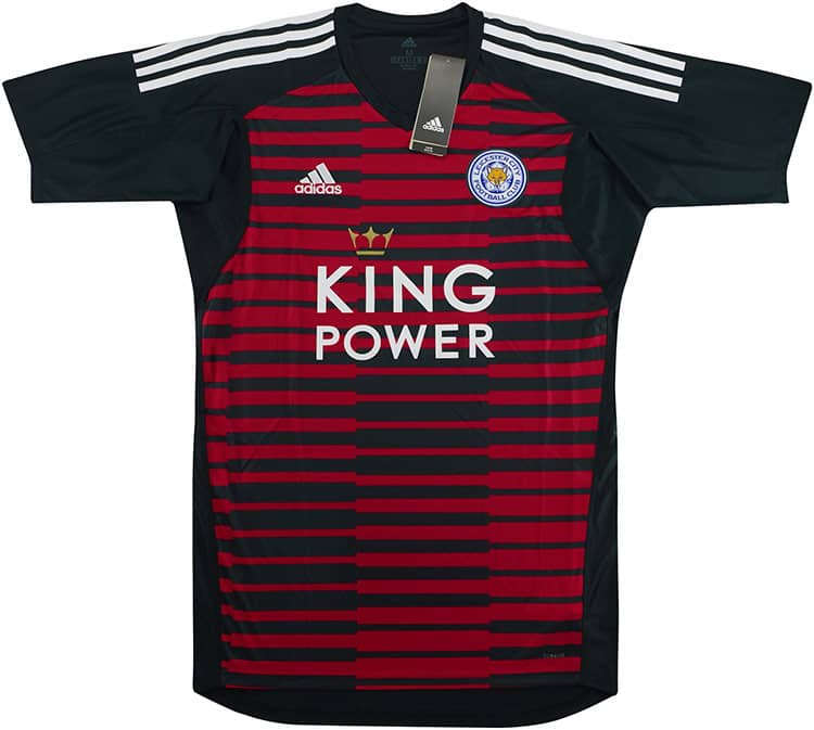 2018-19 Leicester Player Issue GK Home S/S Shirt (S)