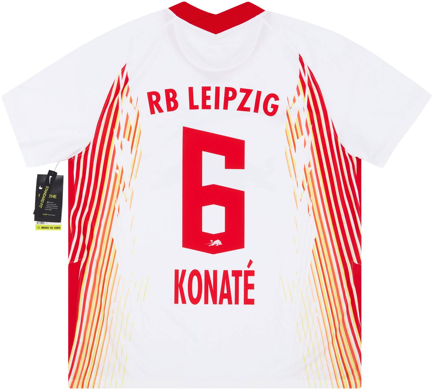 2020-21 RB Leipzig Home Shirt Konaté #6