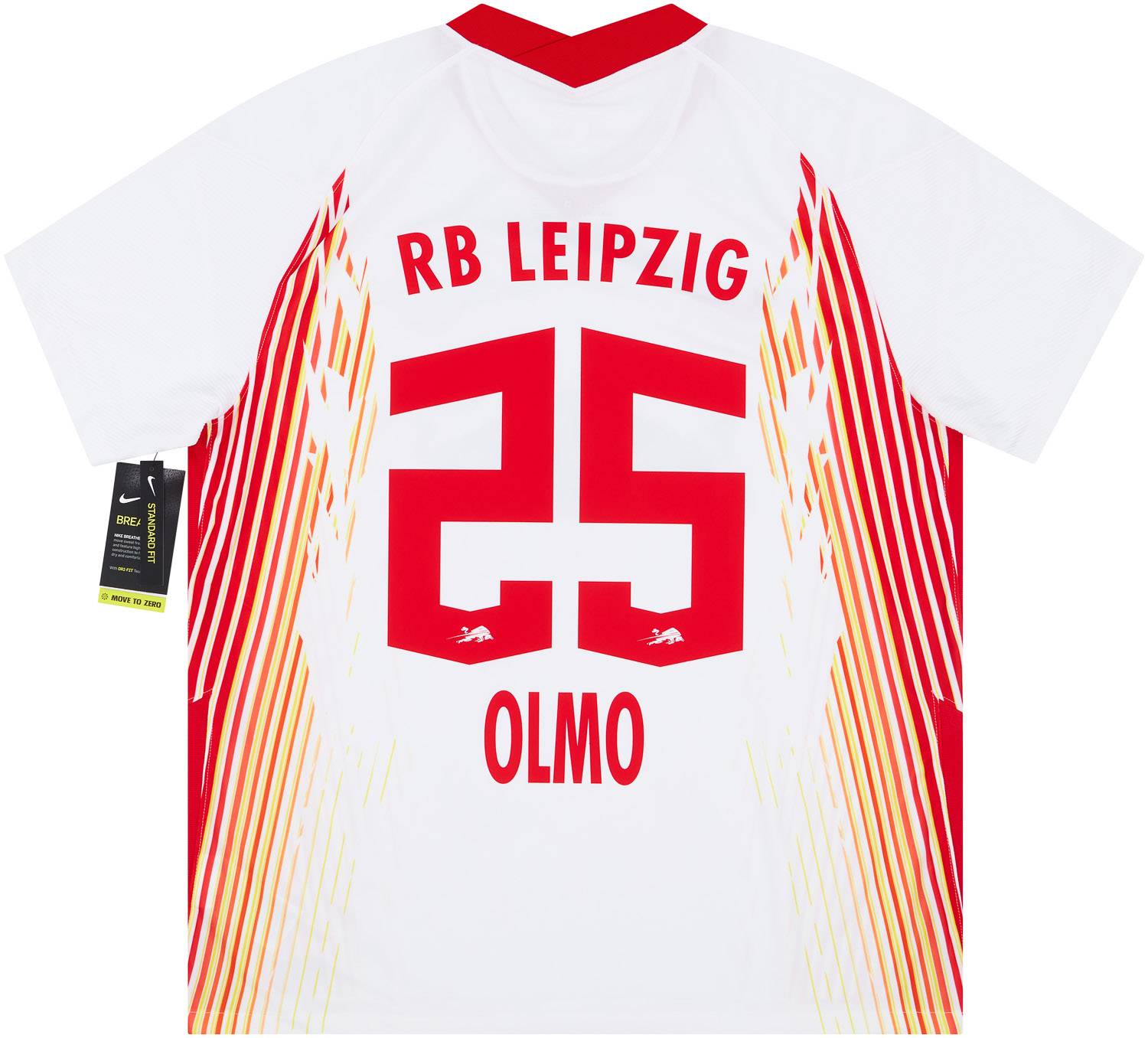 2020-21 RB Leipzig Home Shirt Olmo #25