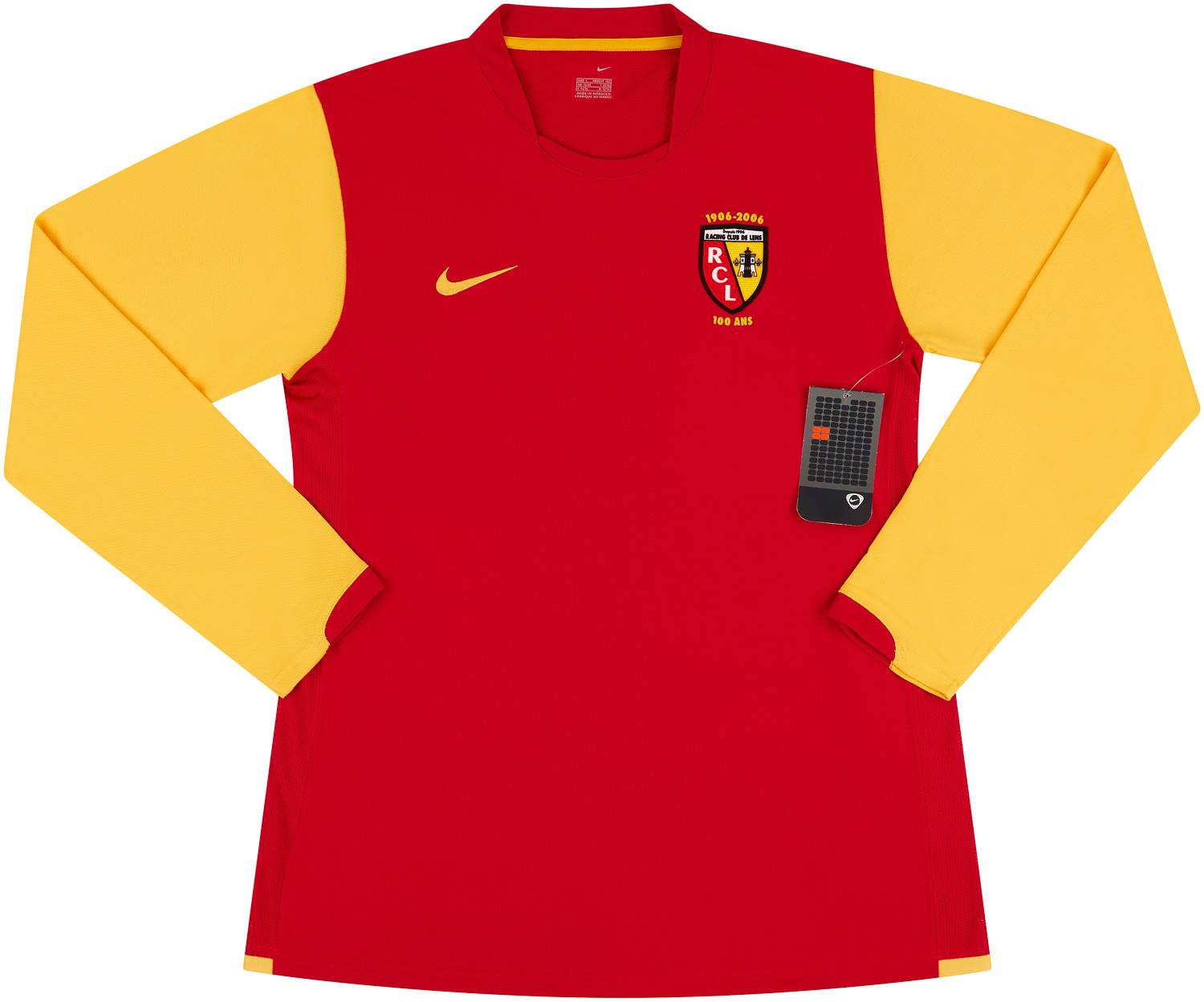 2006-07 Lens Player Issue Home L/S Shirt