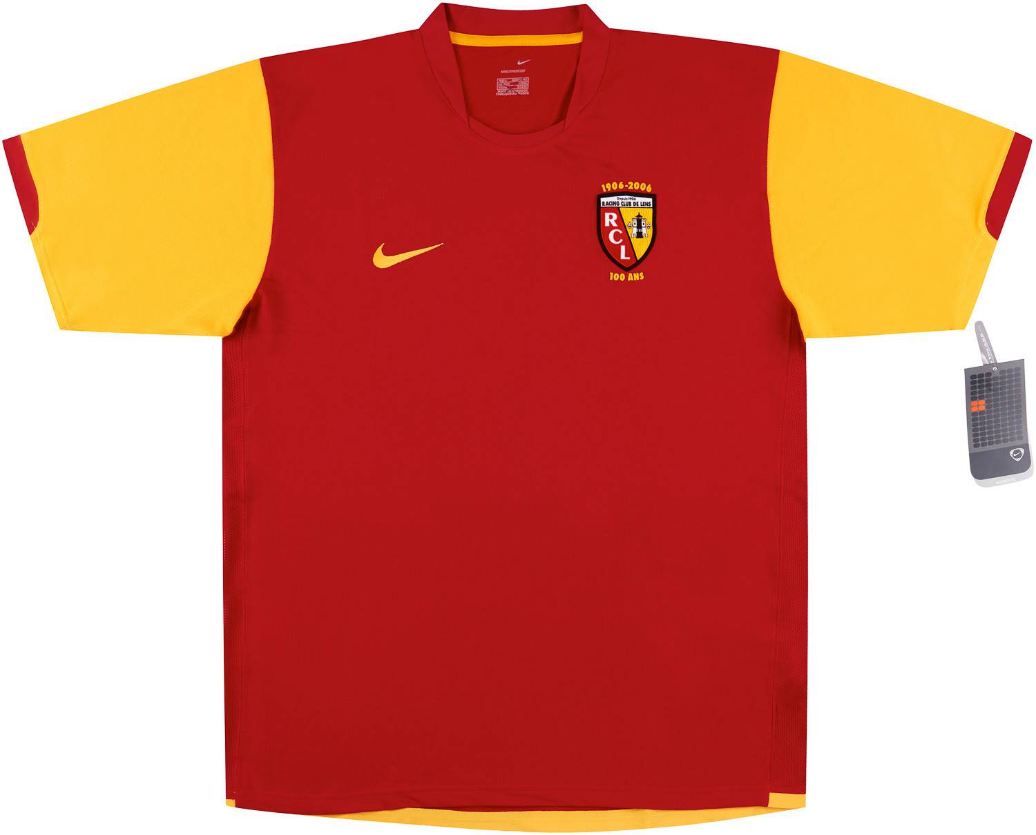 2006-07 Lens Centenary Home Shirt