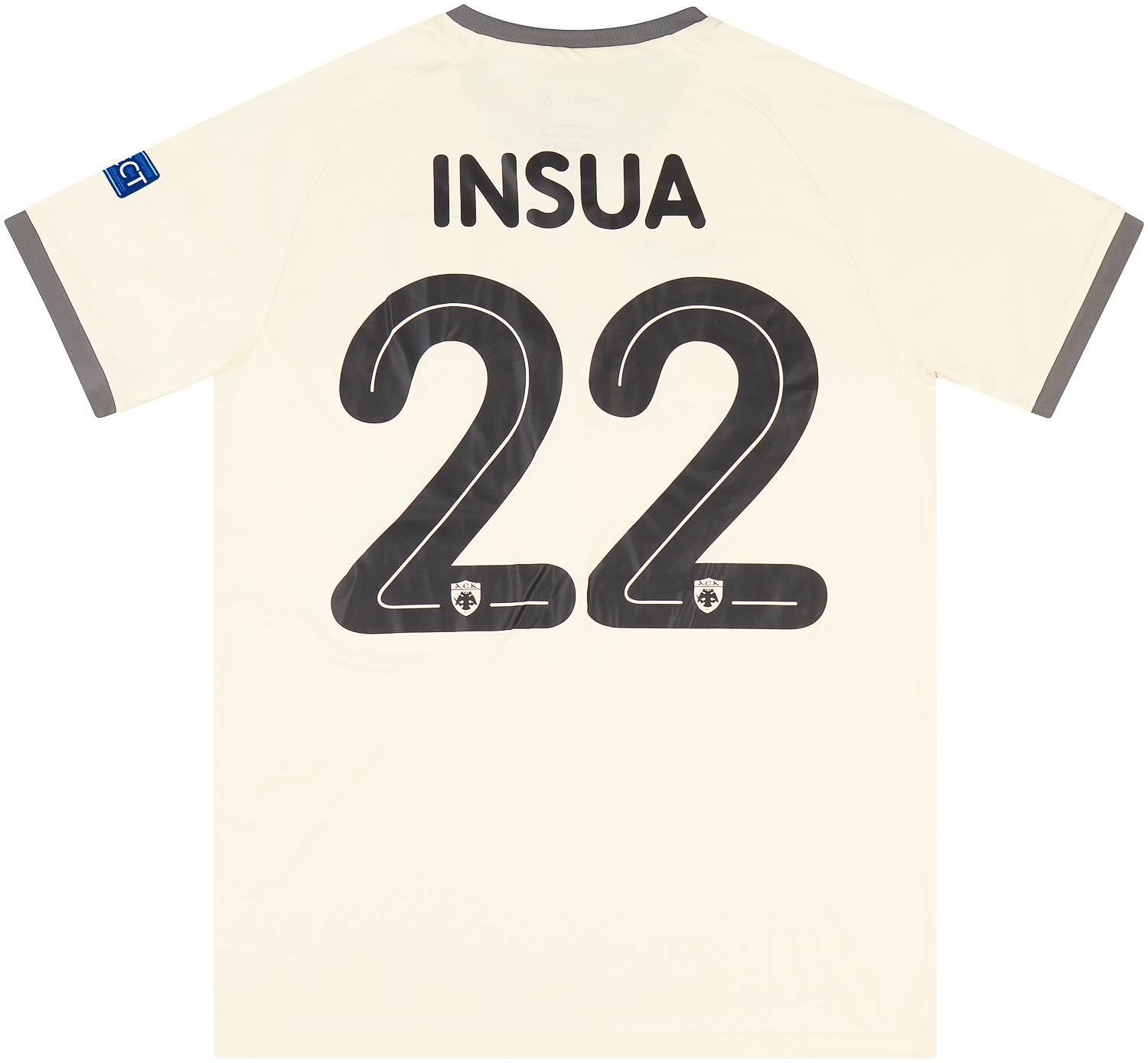 2020-21 AEK Athens Match Issue Europa League Third Shirt Insua #22
