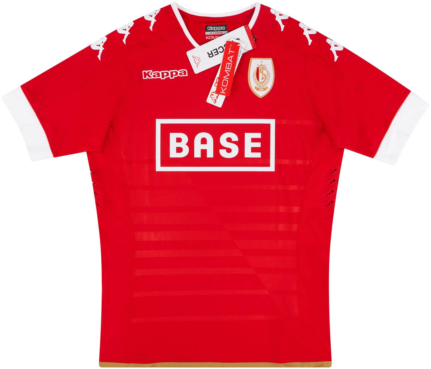 2016-17 Standard Liege Player Issue Home Shirt