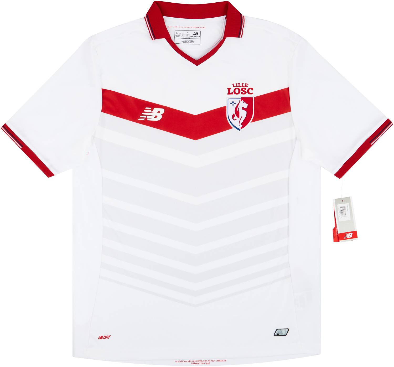 2016-17 Lille Home Shirt