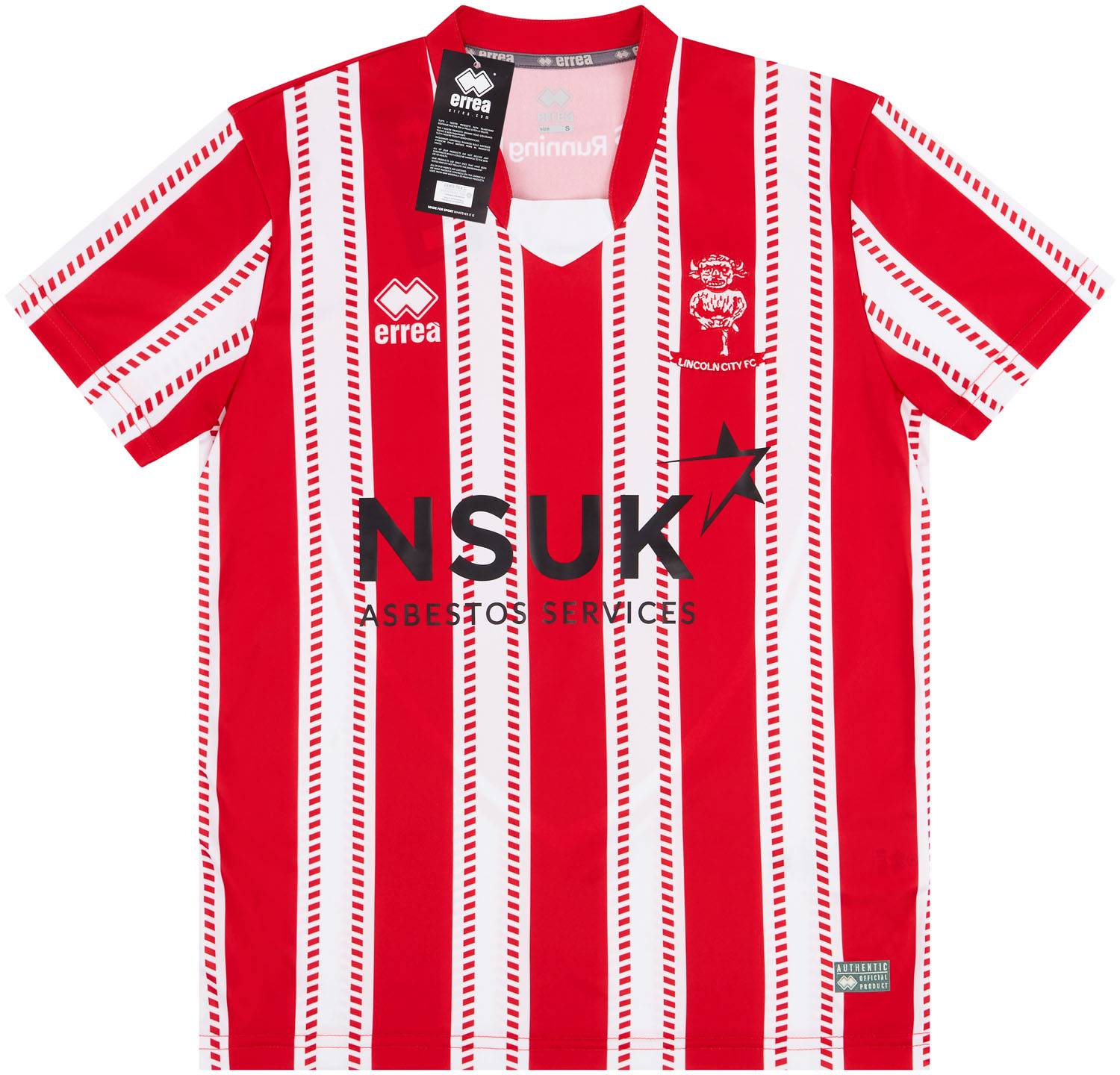 2018-19 Lincoln City Home Shirt (S)