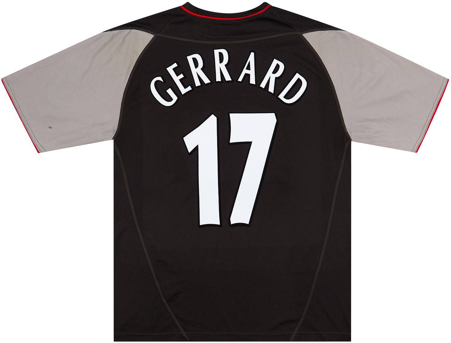 2002-04 Liverpool Away Shirt Gerrard #17