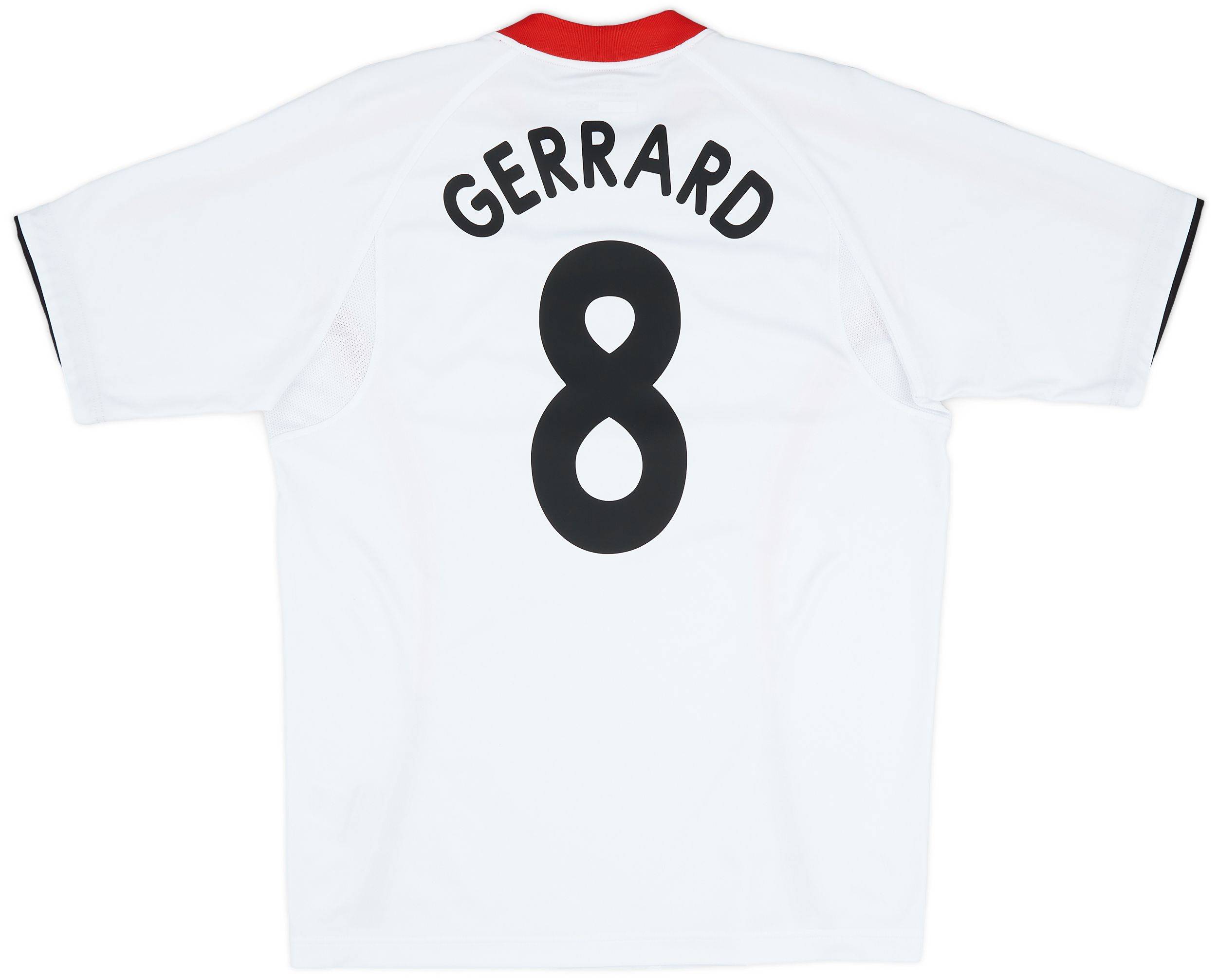 2005-06 Liverpool Away Shirt Gerrard #8
