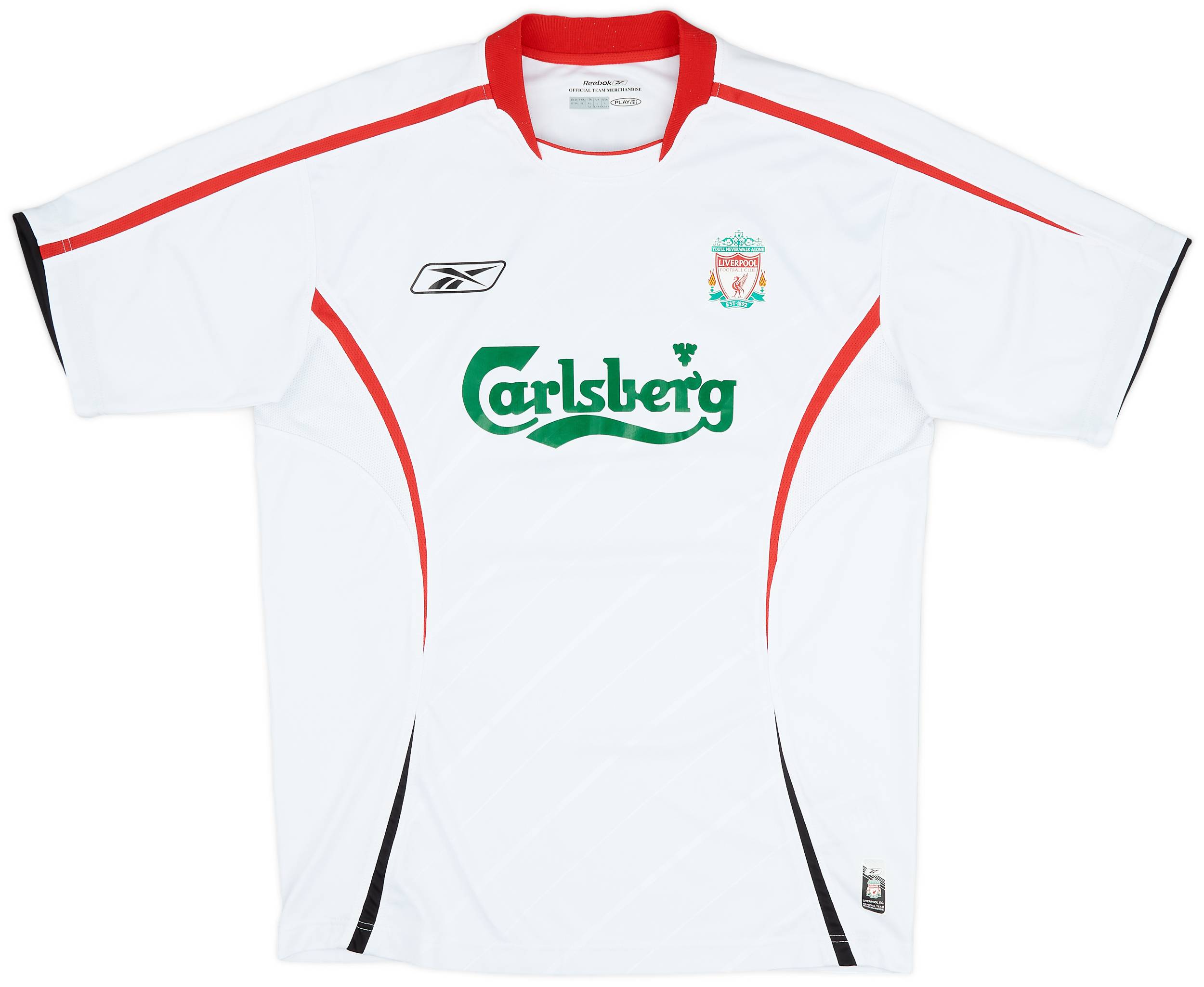 2005-06 Liverpool Away Shirt Gerrard #8