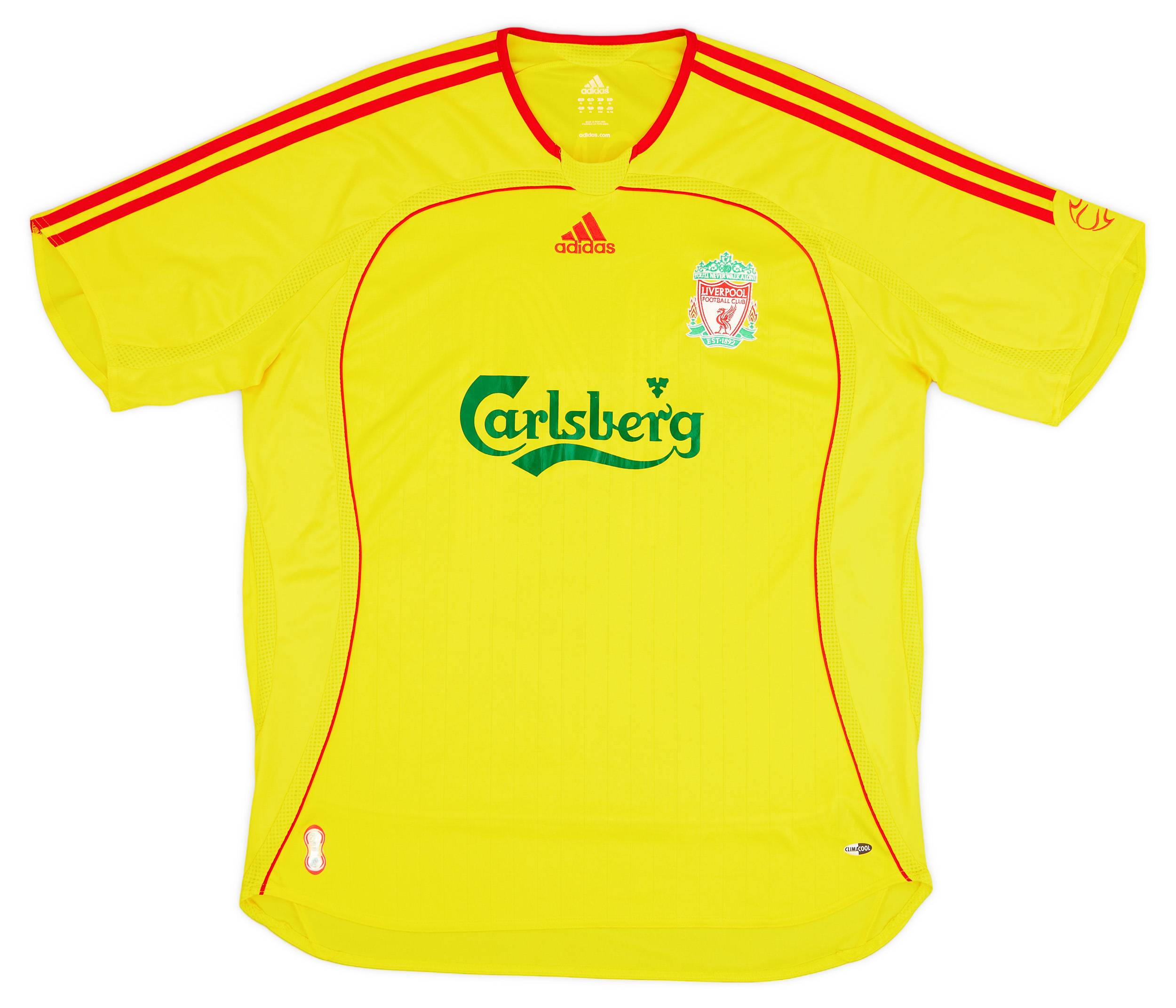 GERRARD アウェイユニホーム 2006-07 Liverpool Away Shirt Gerrard #8