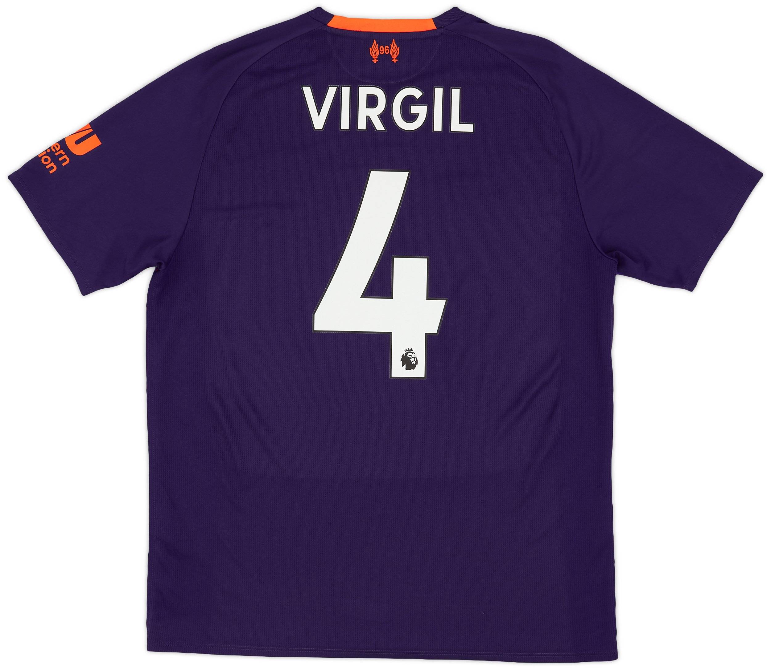 2018-19 Liverpool Away Shirt Virgil #4