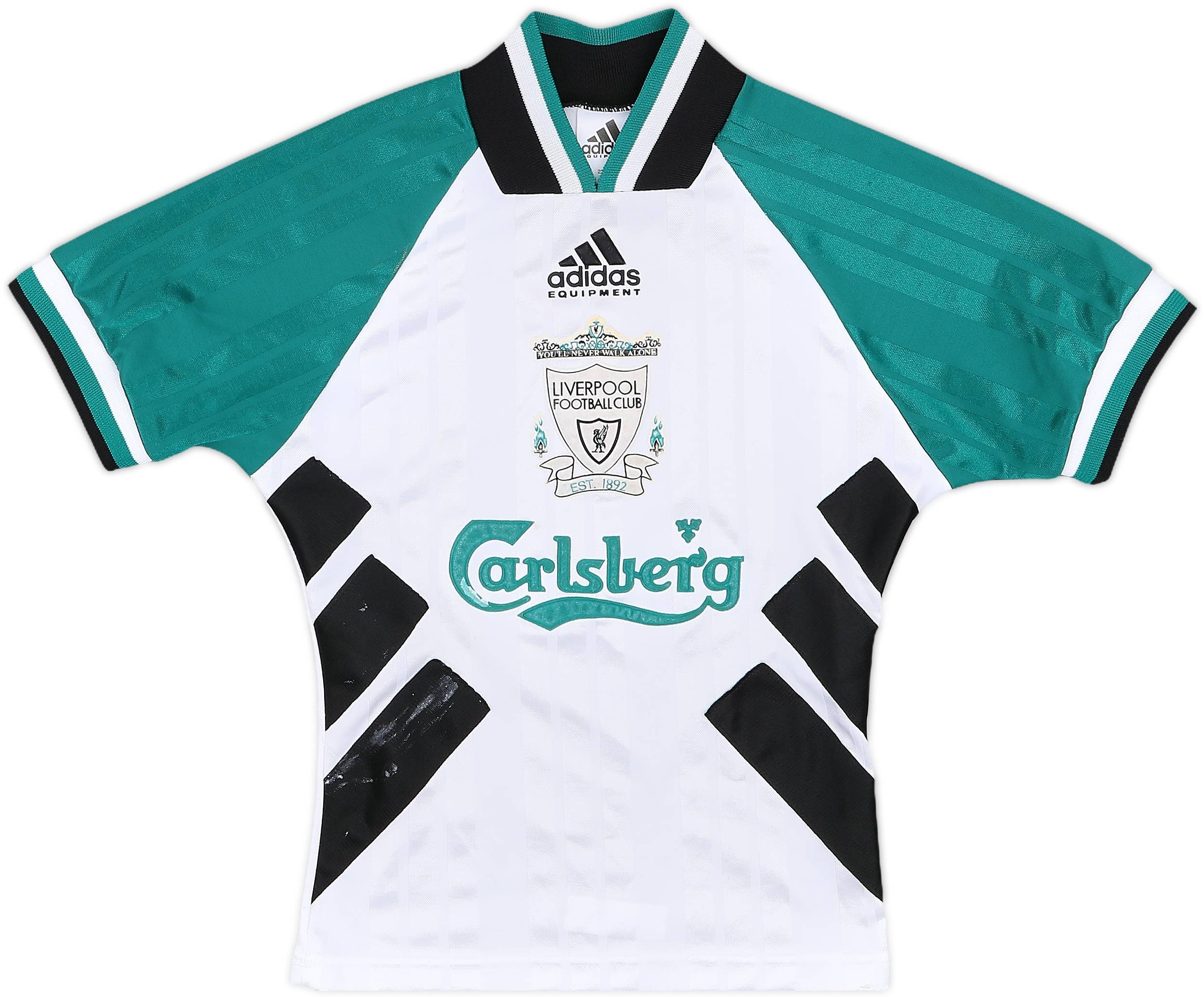 1993-95 Liverpool Away Shirt - 4/10 - (M.Boys)