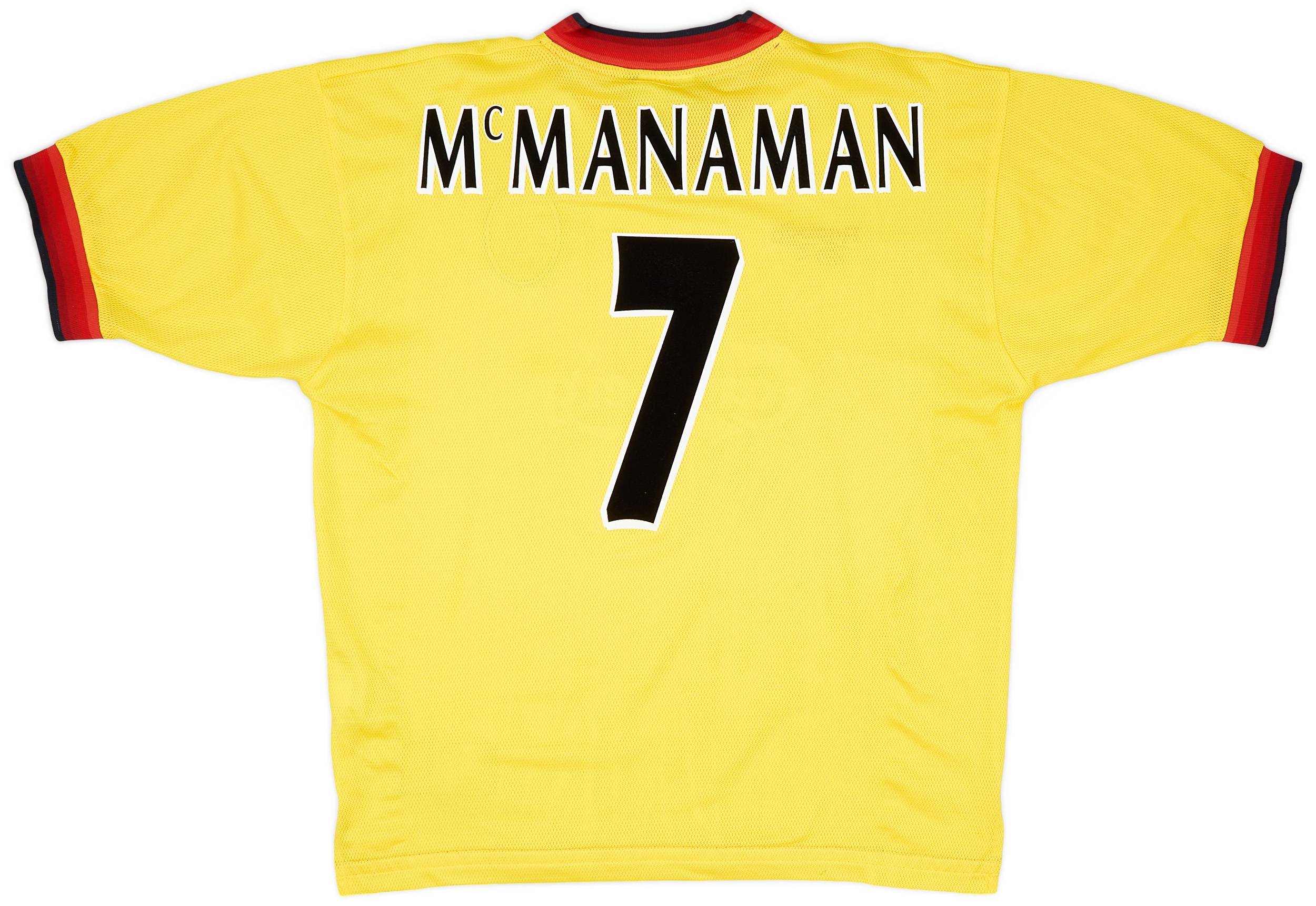 1997-99 Liverpool Away Shirt McManaman #7
