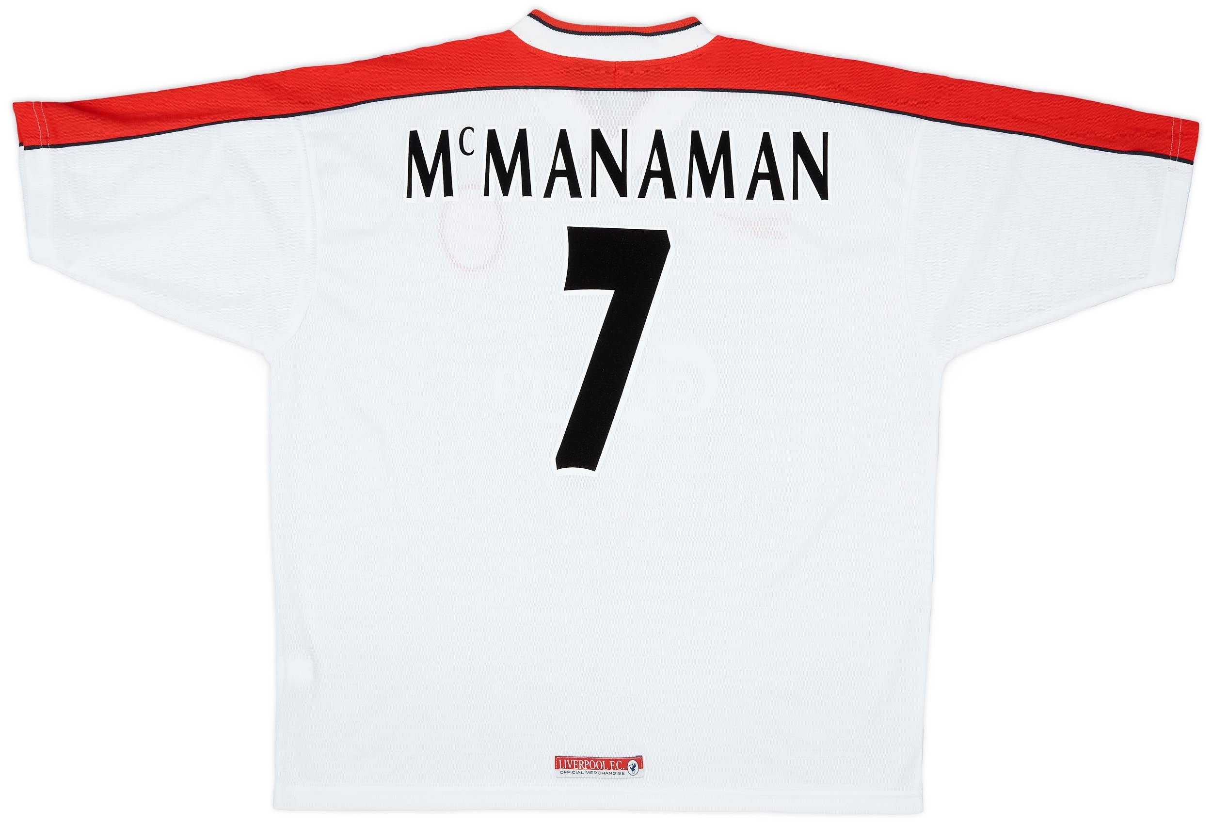 1998-99 Liverpool Away Shirt McManaman #7