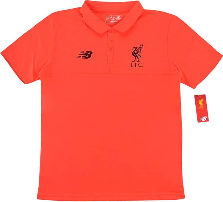 2016-17 Liverpool New Balance Polo T-Shirt (S)