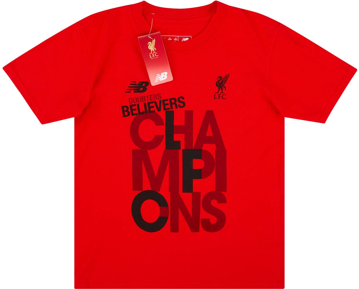 2019-20 Liverpool New Balance 'Champions' Graphic Tee (KIDS)