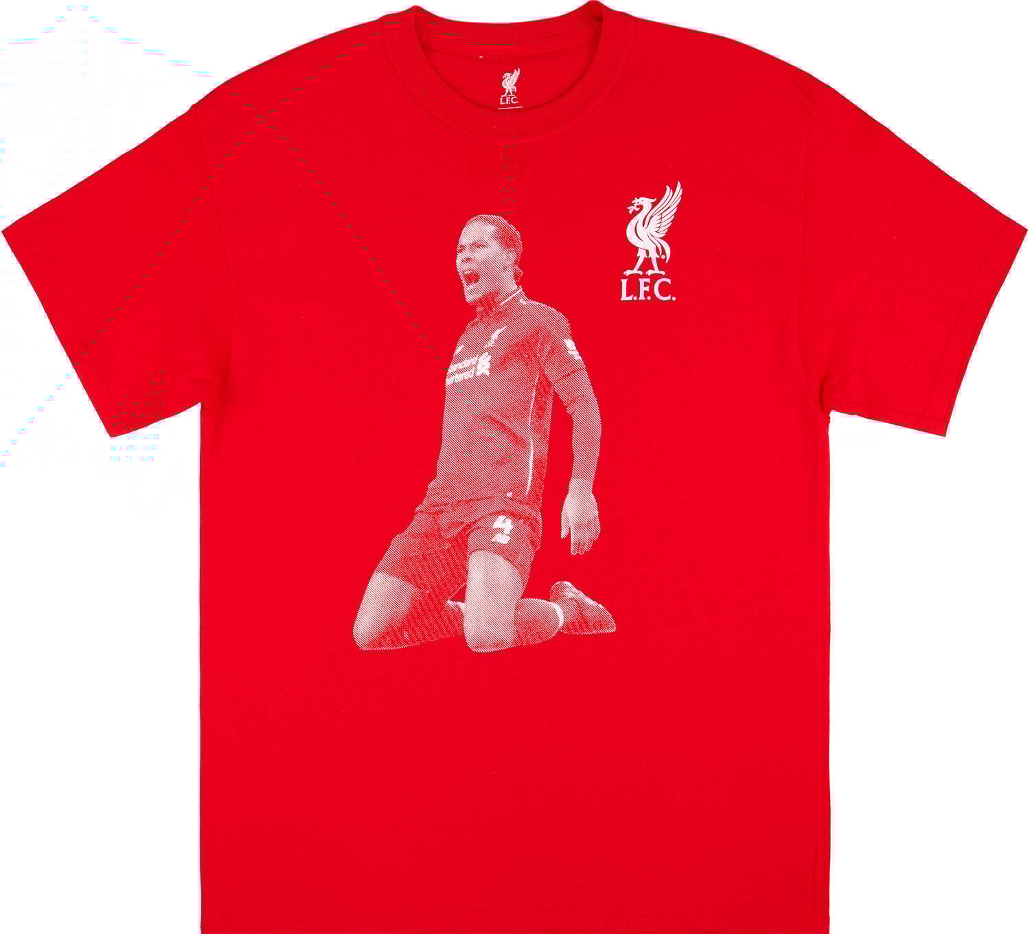 2019-20 Liverpool Graphic Tee Virgil #4