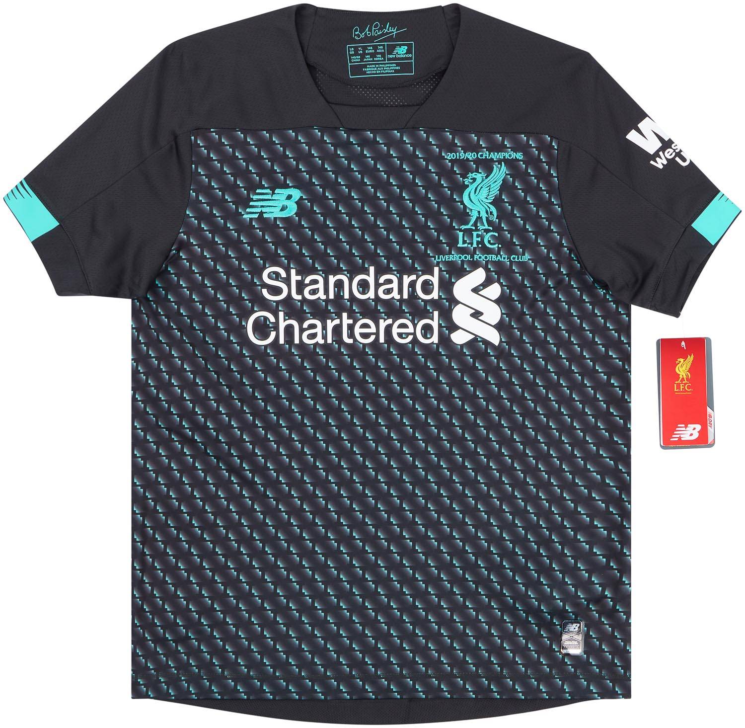 2019 20 Liverpool 2019 20 Champions Third Shirt KIDS