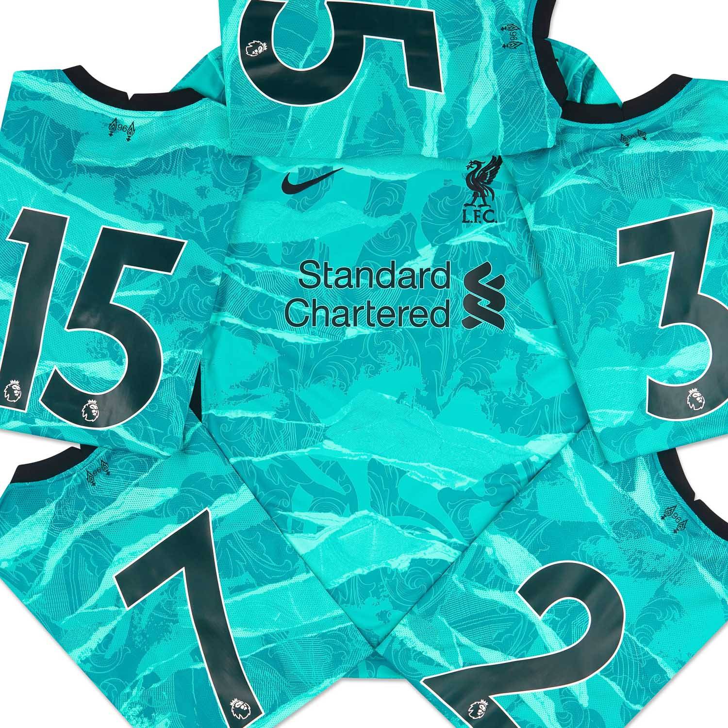 2020 21 Liverpool Youth Match Issue Away Shirt Excellent