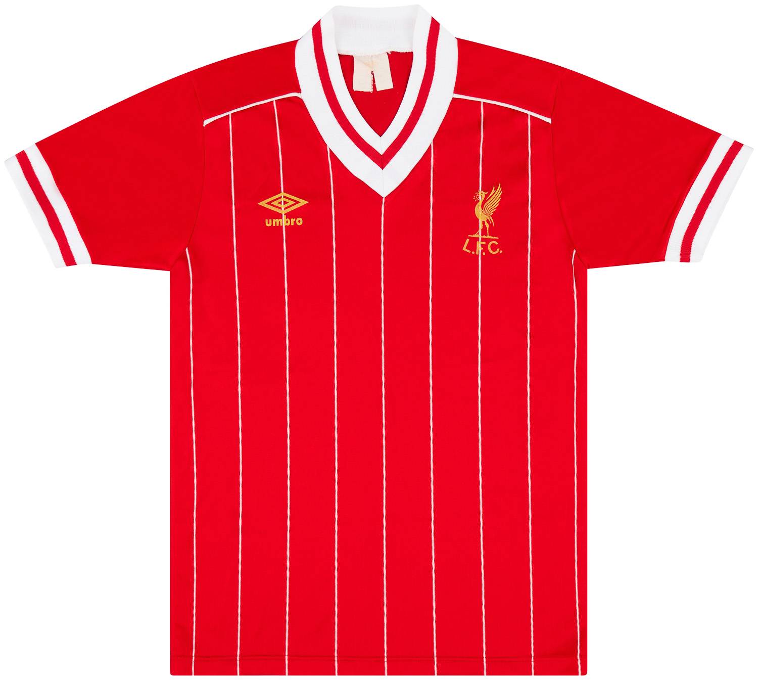 1982 85 Liverpool Home Shirt 6 10 S