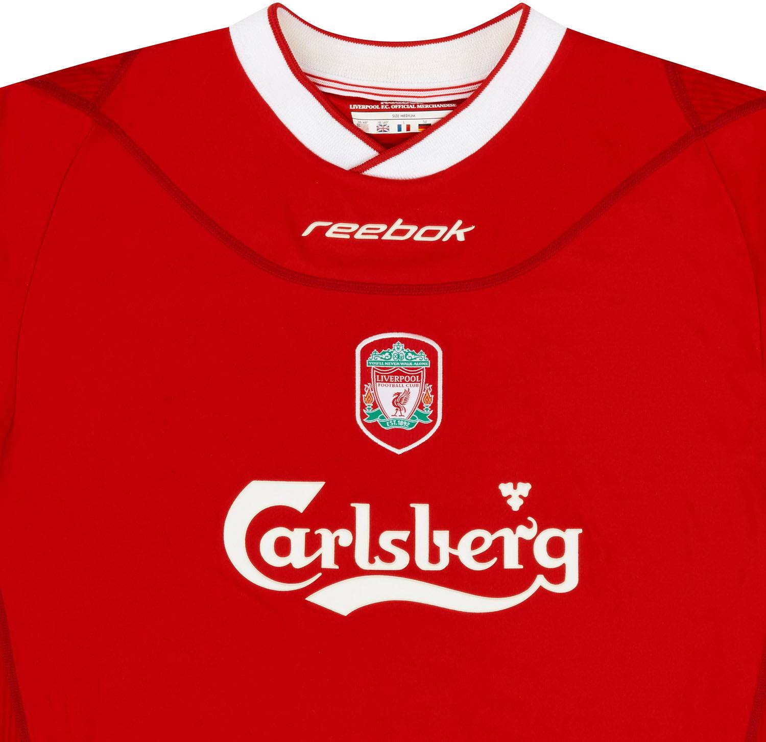 2002-04 Liverpool Home Shirt Gerrard #17