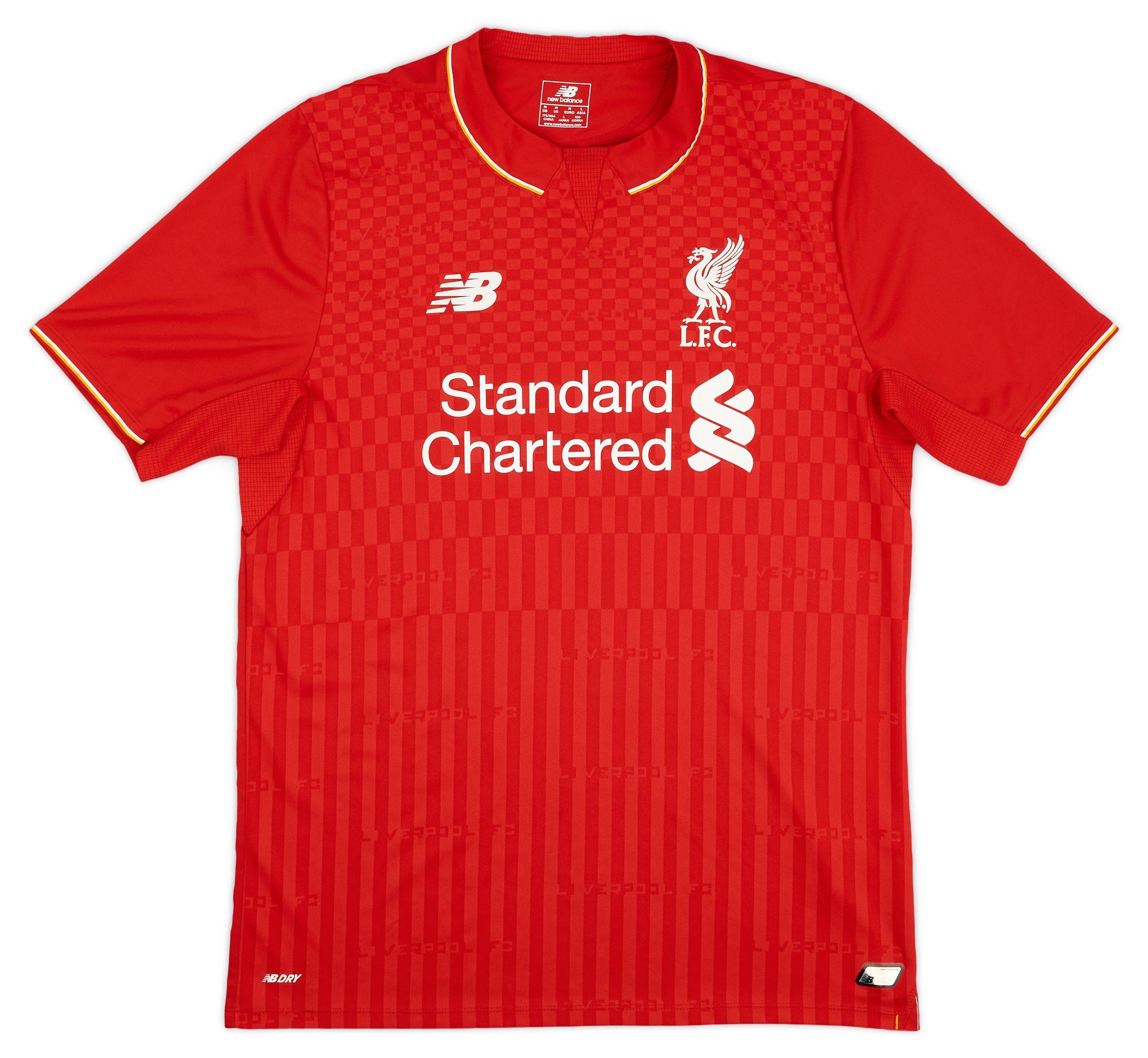 2015-16 Liverpool Home Shirt 