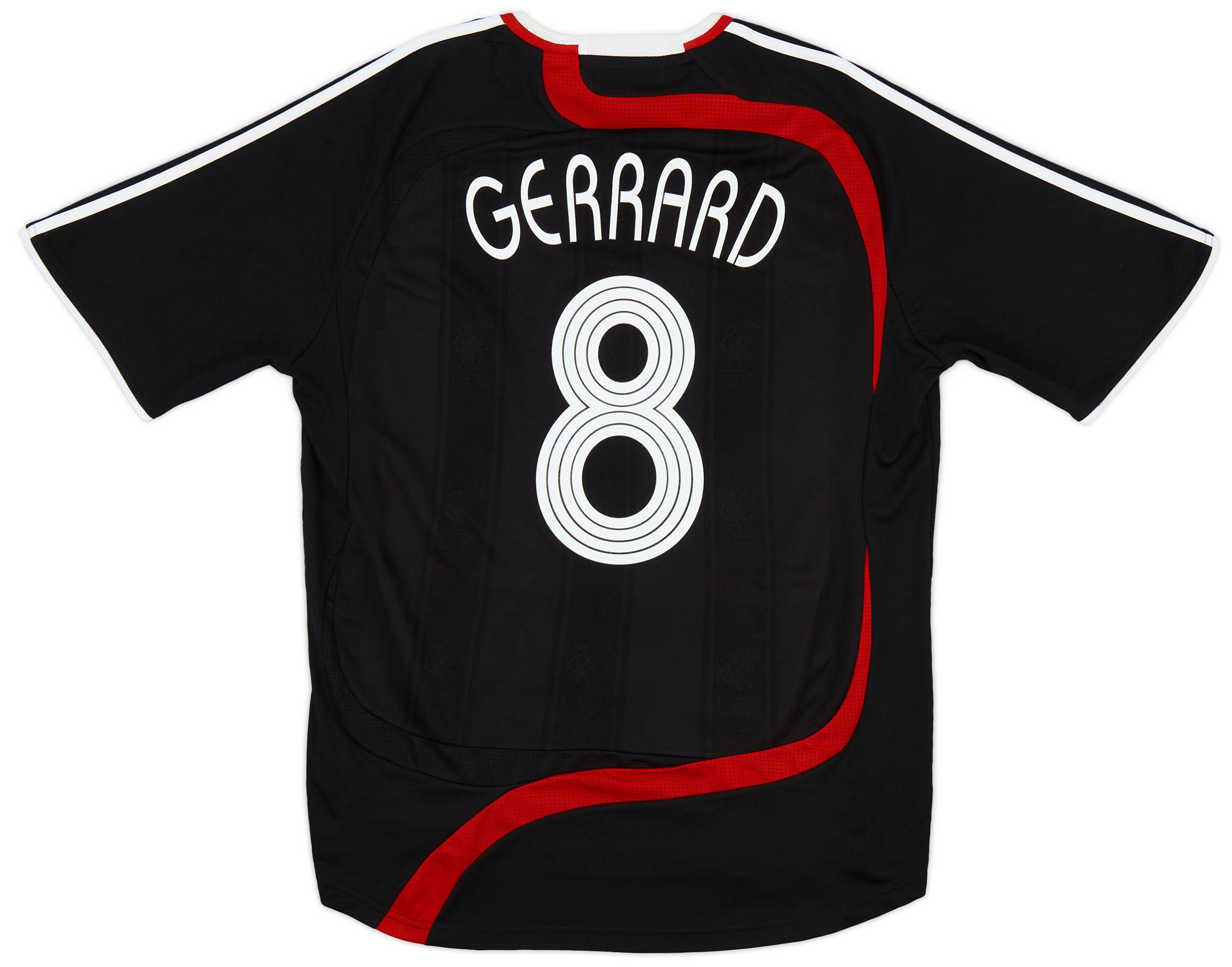 2007-08 Liverpool Third Shirt Gerrard #8
