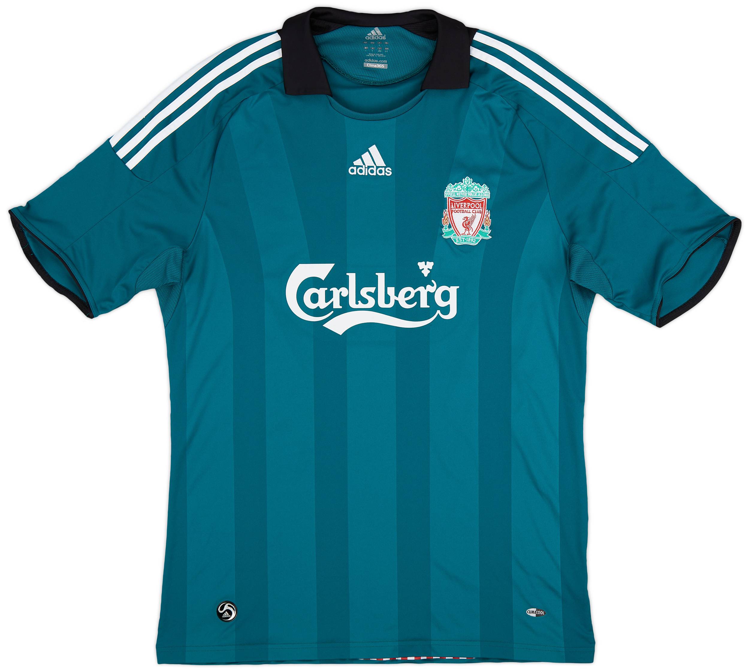Liverpool ジェラード 08-09 away CL オーセンティック Liverpool ジェラード 08-09 away CL オーセンティック - メルカリ