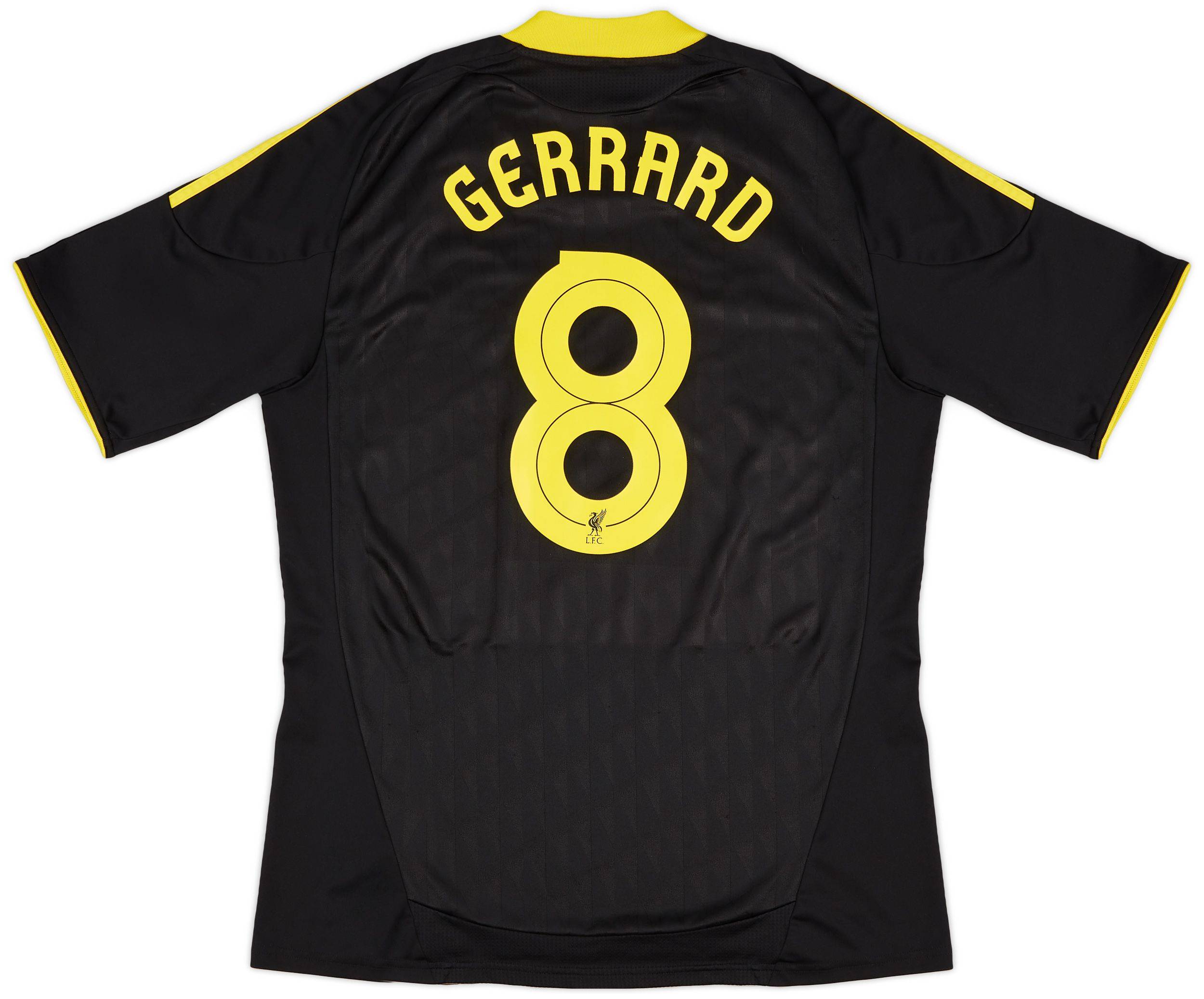 2010-11 Liverpool Third Shirt Gerrard #8 - 6/10 - (S)