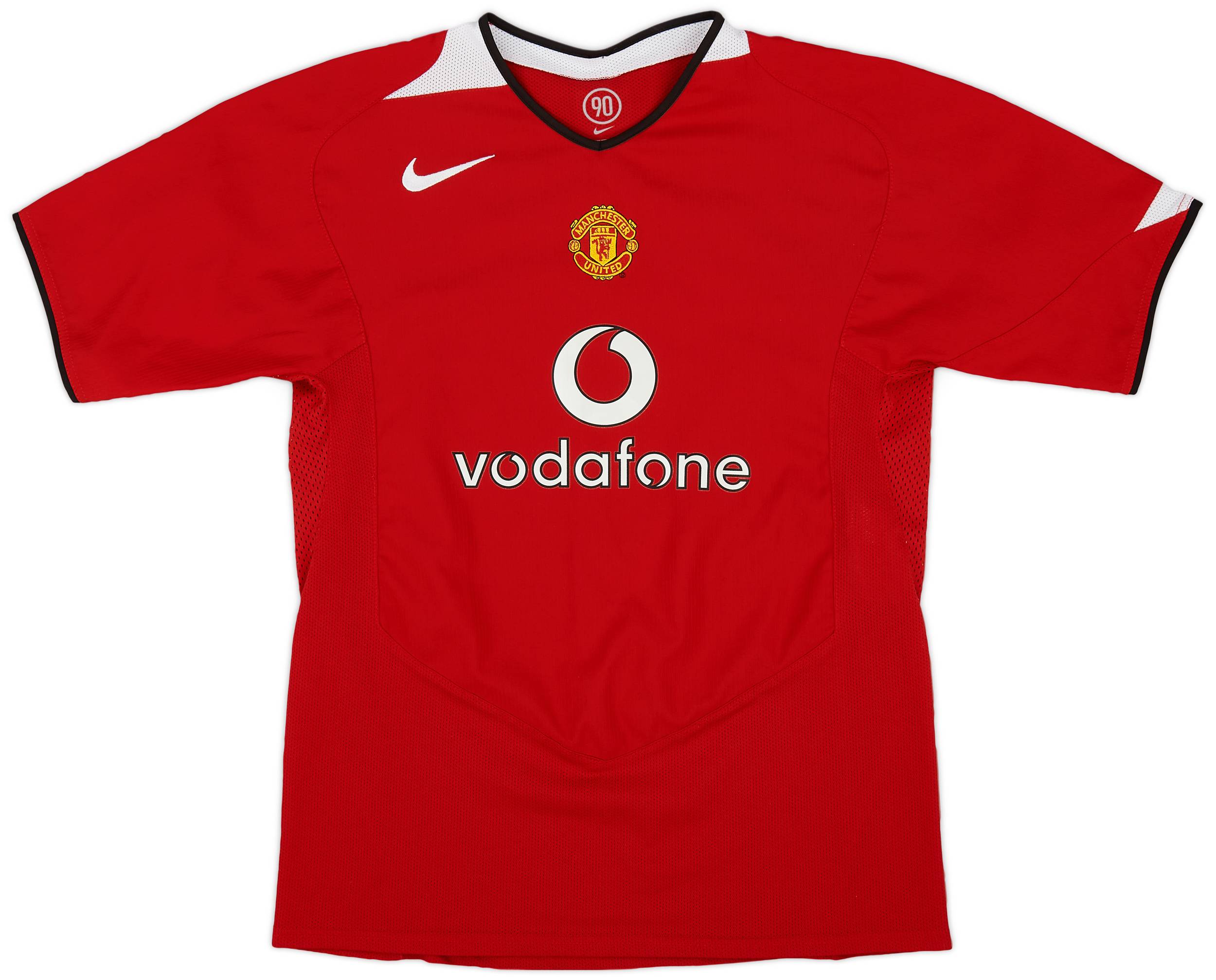 2004-06 Manchester United Home Shirt - 9/10 - (XL.Boys)