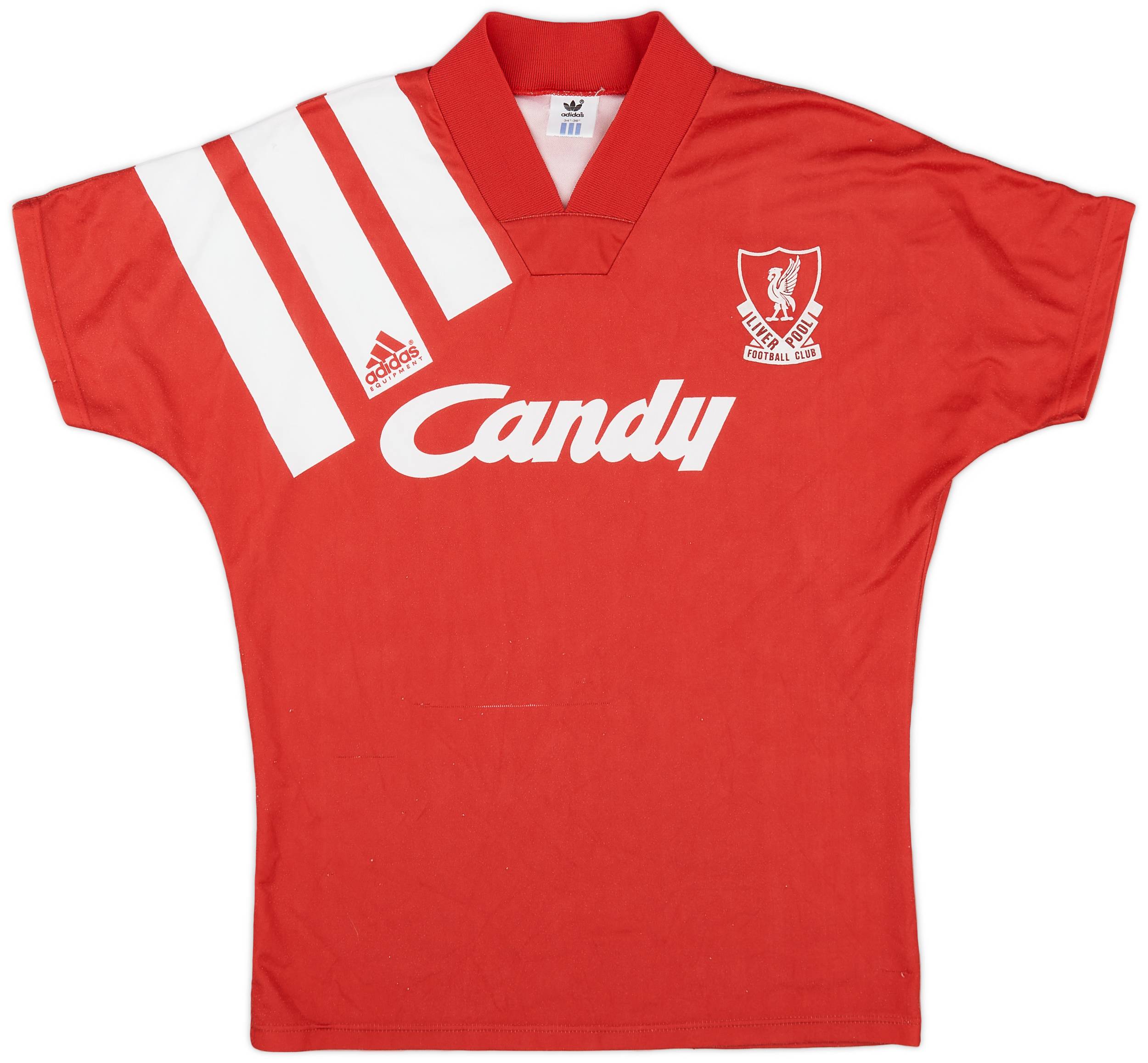 1991-92 Liverpool Home Shirt - 6/10 - (S)