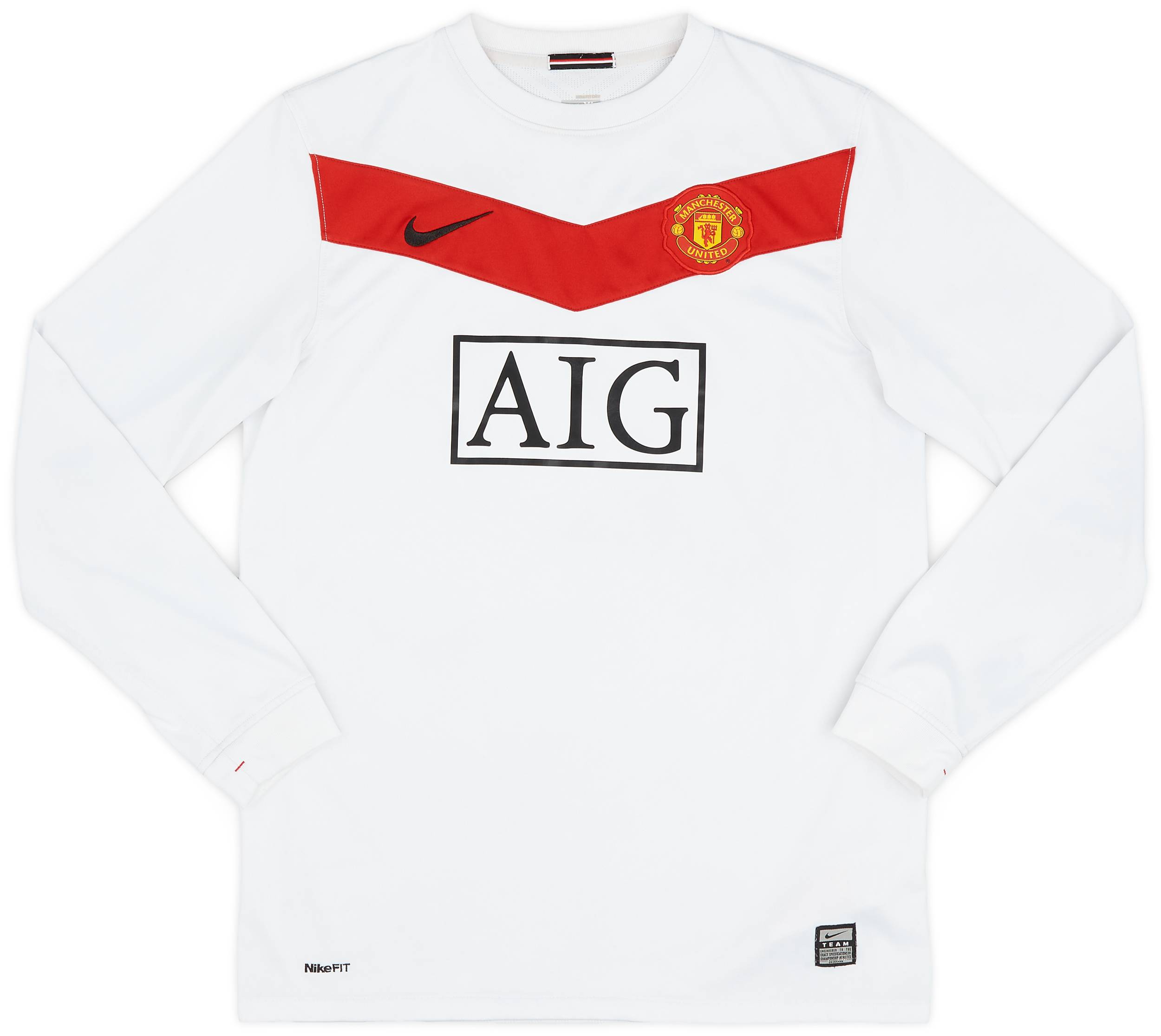2009-10 Manchester United GK Shirt - 10/10 - (XL.Boys)