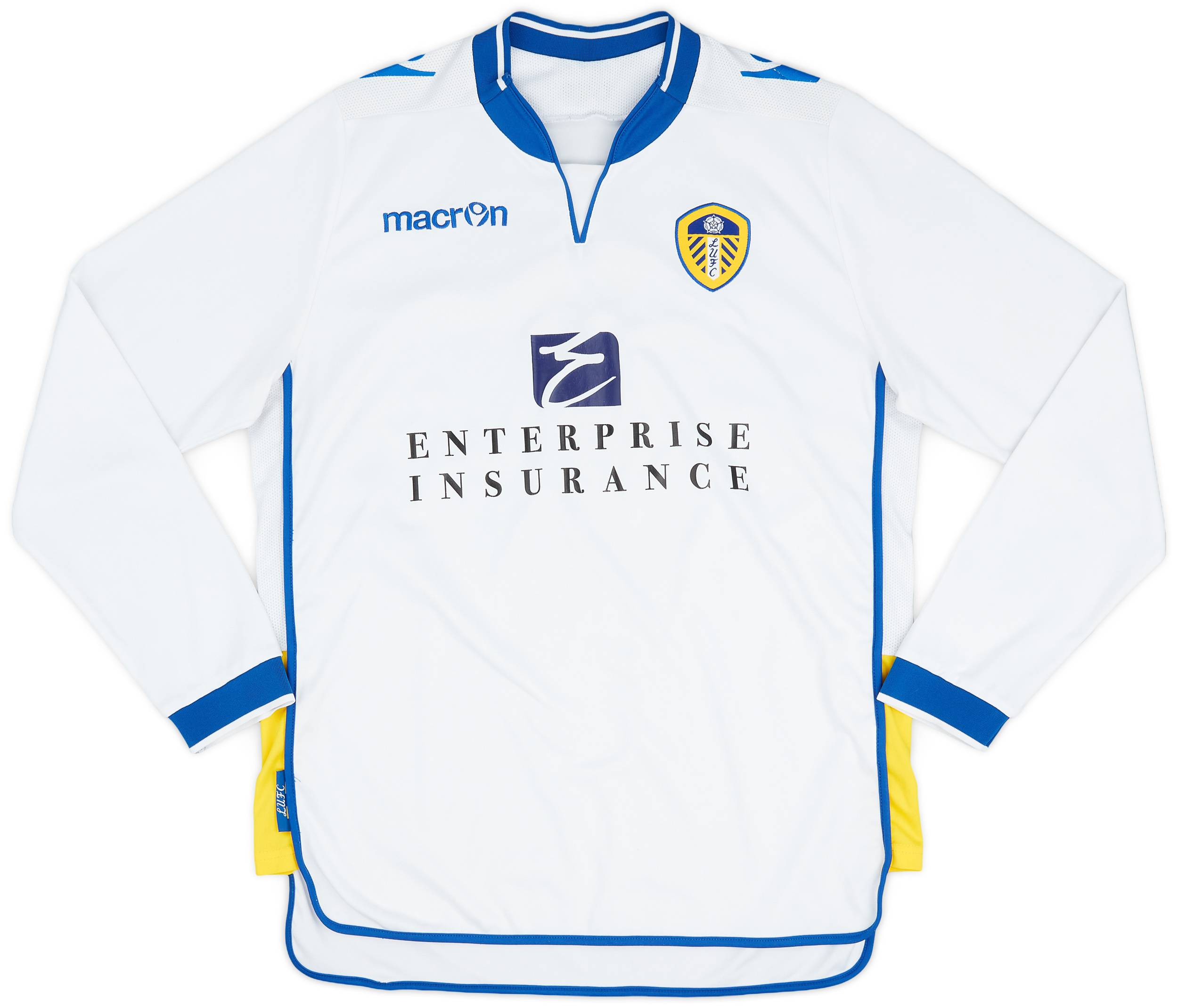 2012-13 Leeds United Home L/S Shirt - 6/10 - (L)