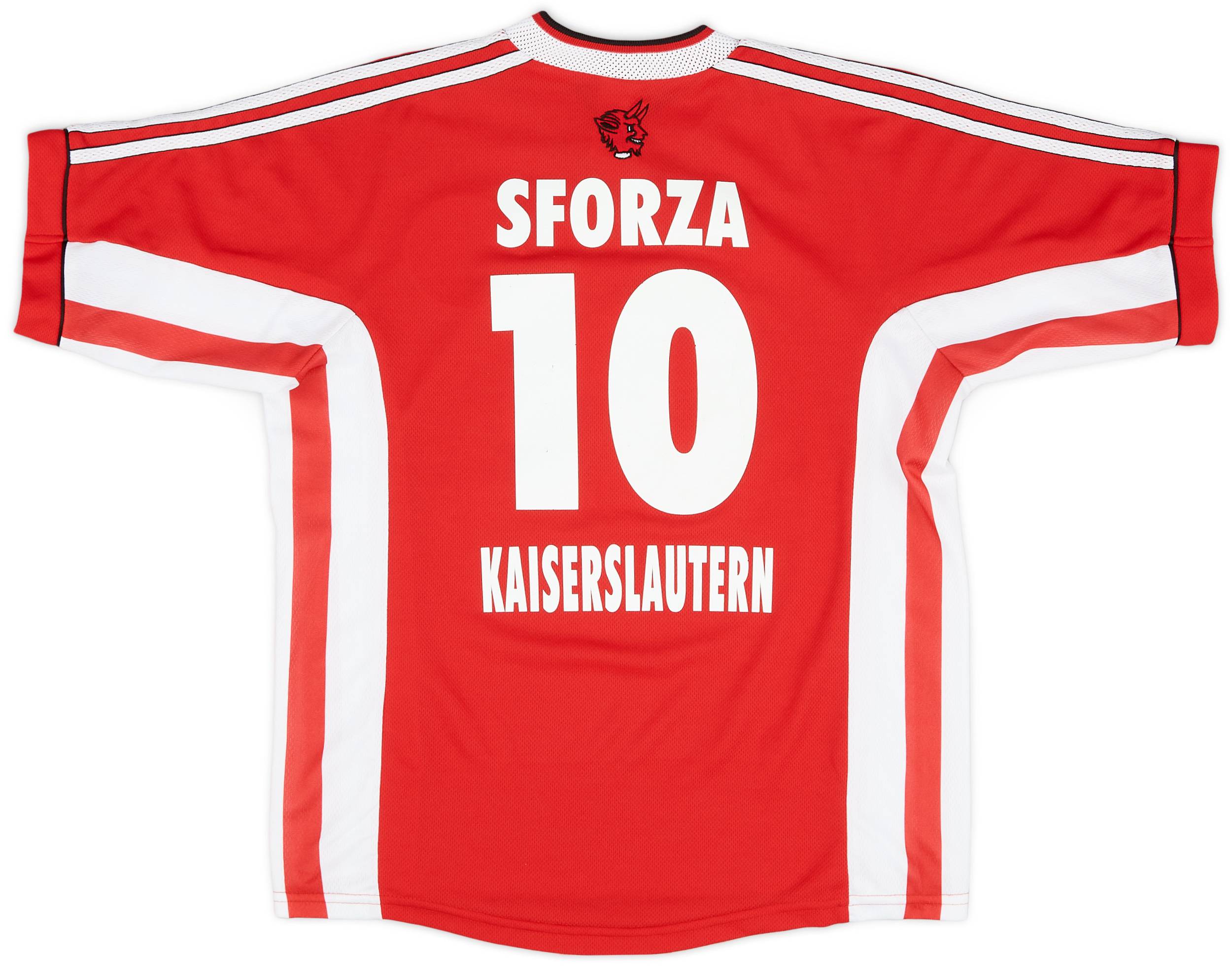 1998-99 Kaiserslautern Home Shirt Sforza #10 - 8/10 - (Y)