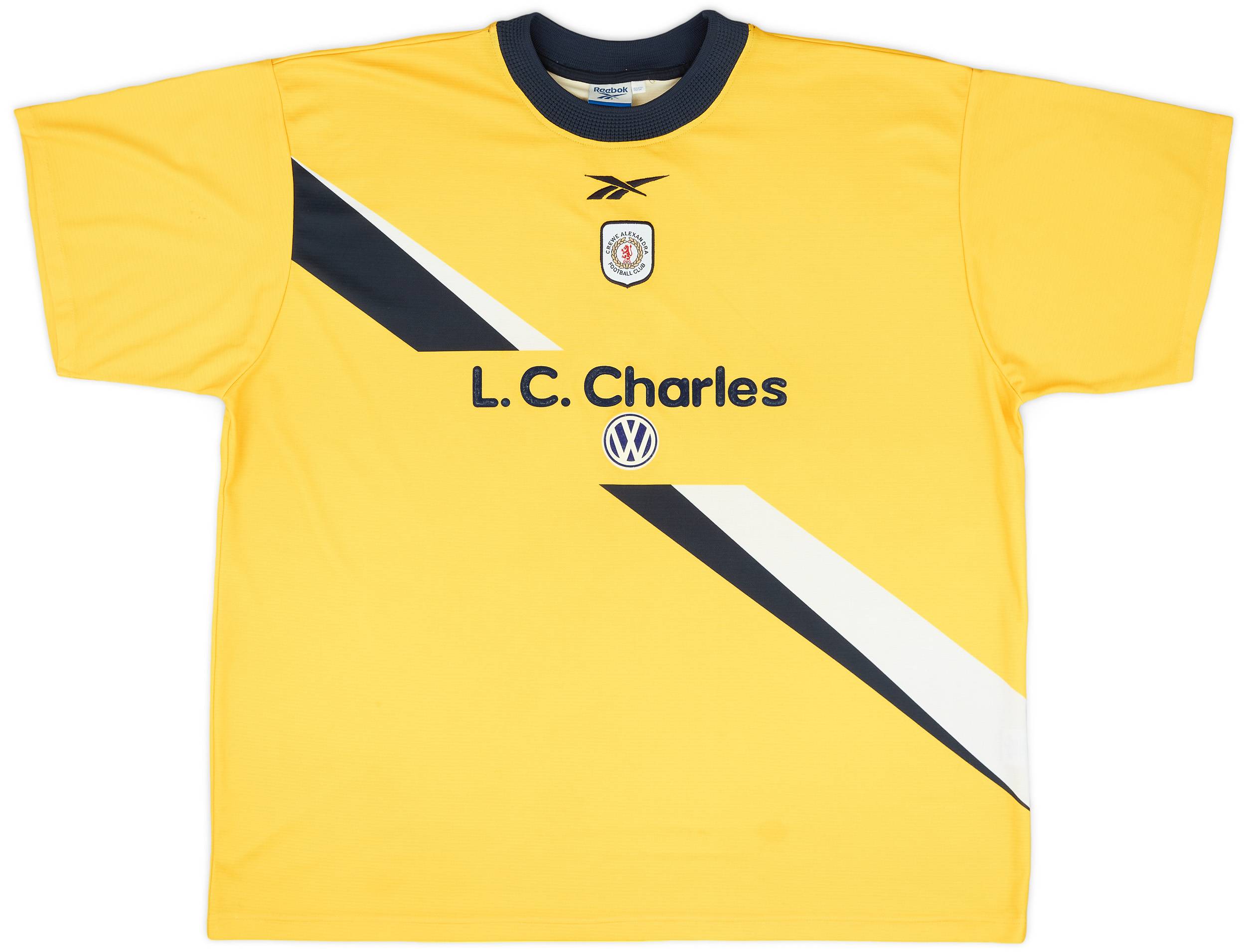 1999-00 Crewe Alexandra GK S/S Shirt - 8/10 - (XXL)