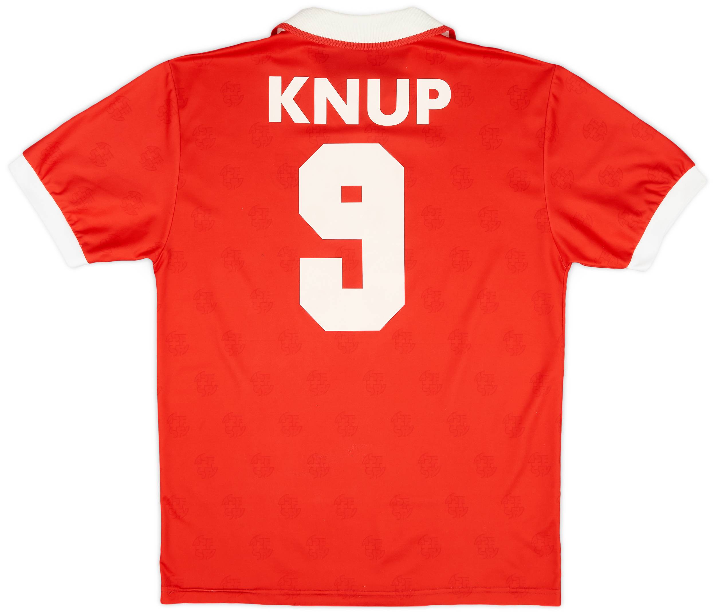 1994-96 Switzerland Home Shirt Knup #9 - 9/10 - (L)