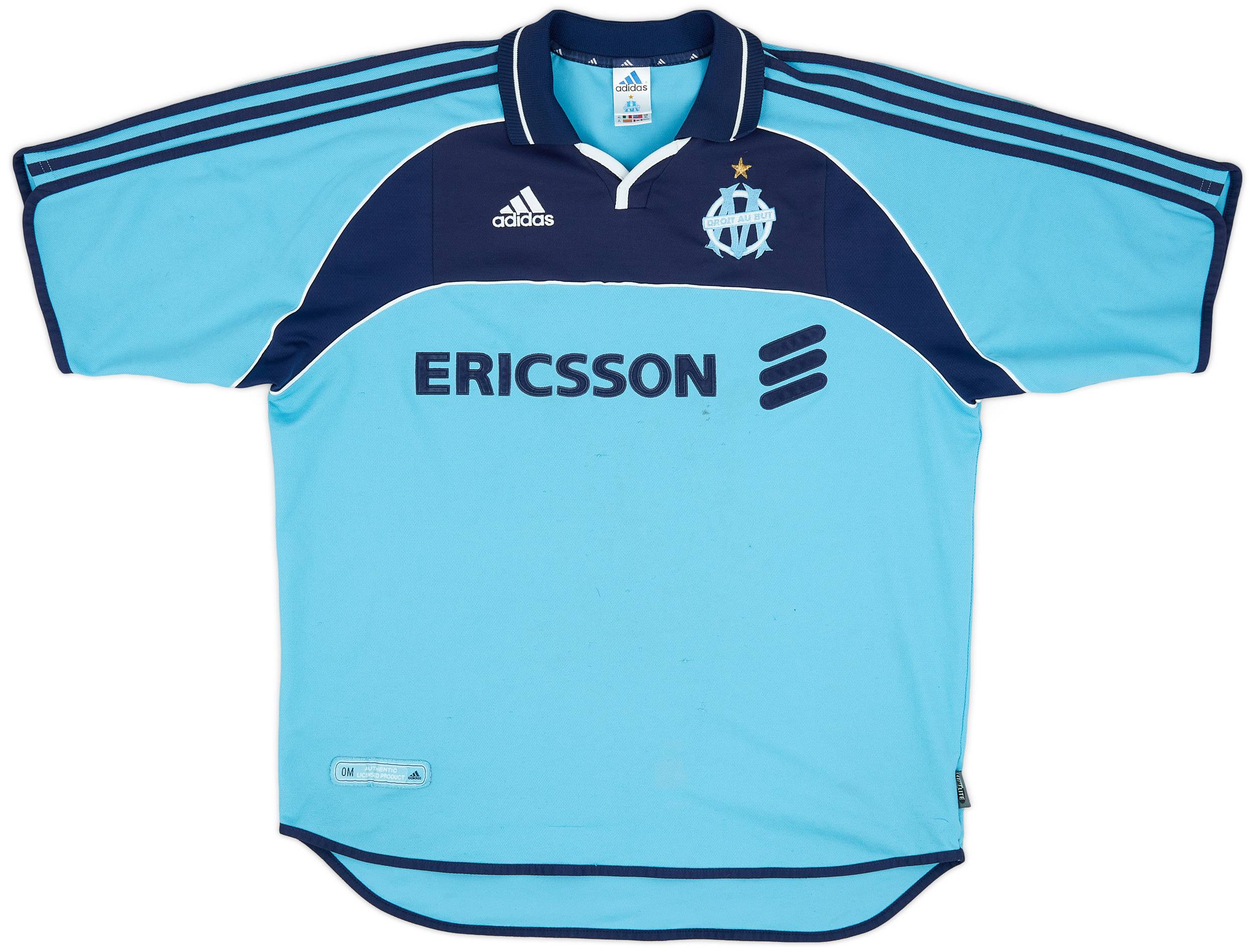 2000-01 Olympique Marseille Away Shirt - 7/10 - (XL)