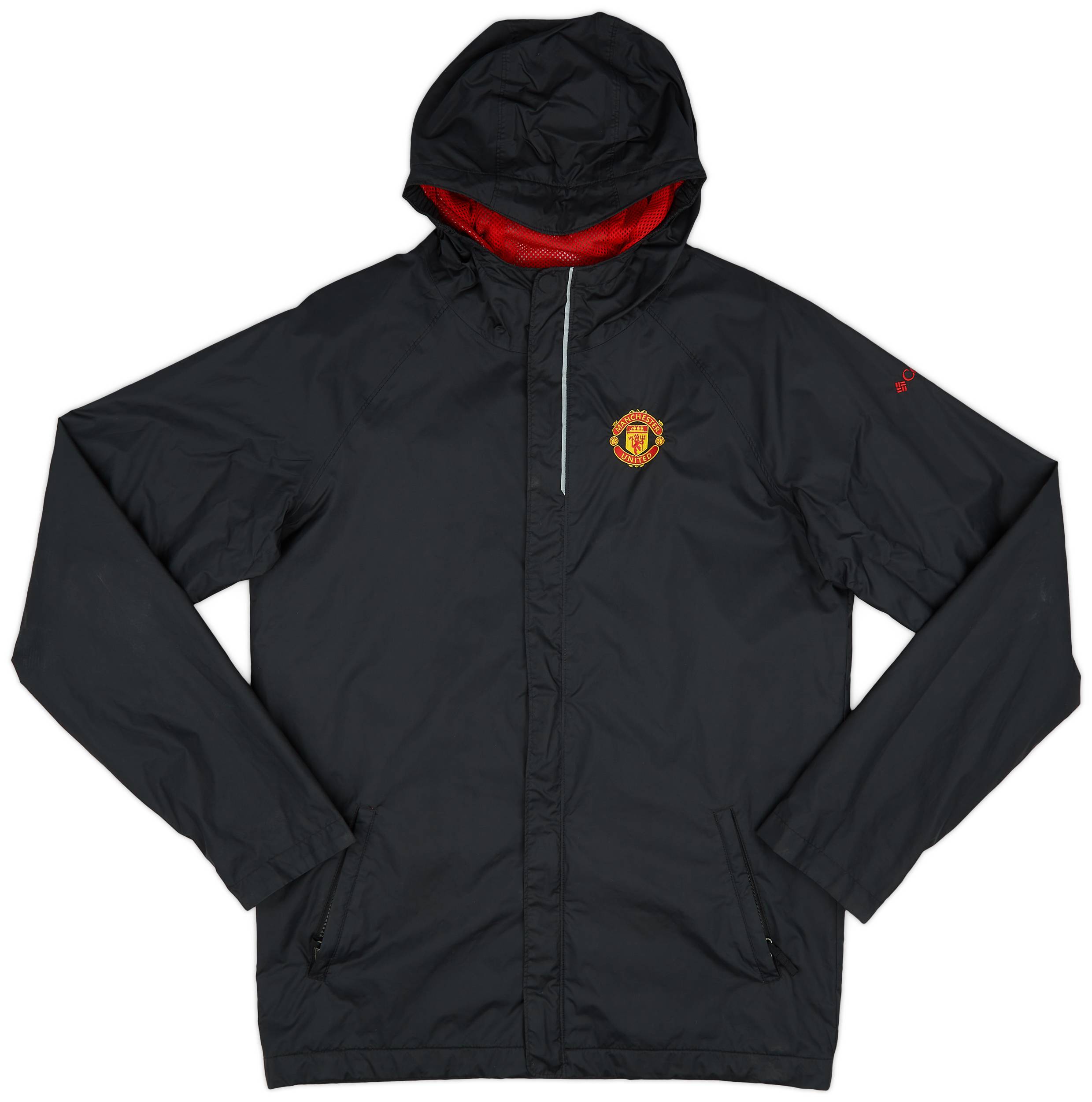 2016-17 Manchester United Columbia Rain Jacket - 10/10 - (Women's XL)