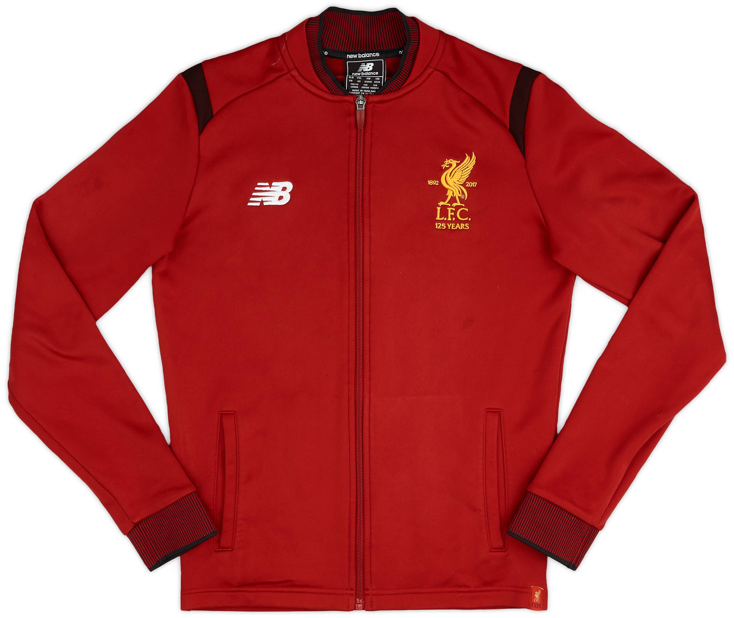 2017 18 Liverpool New Balance Track Jacket 6 10 XL.Boys