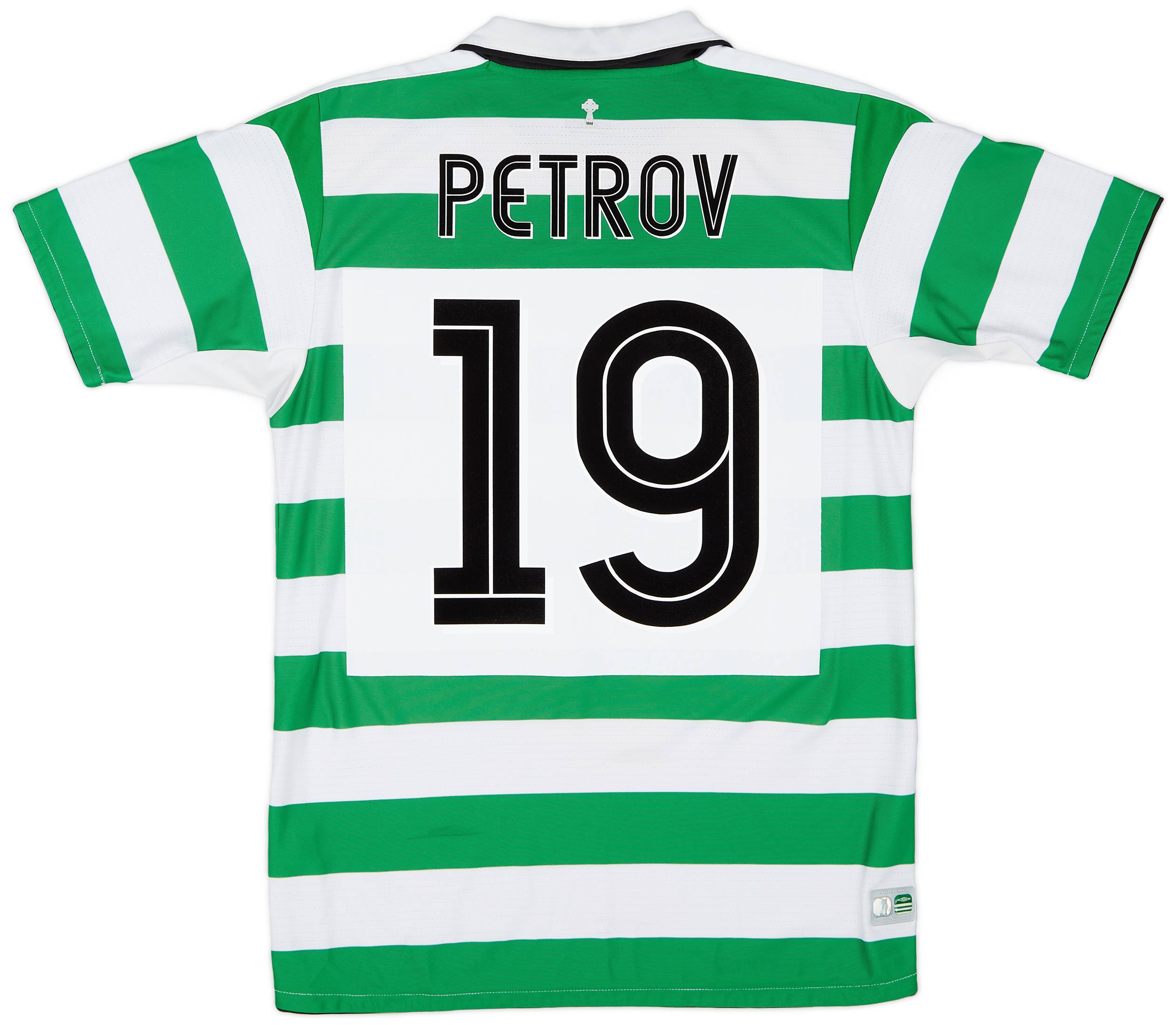 2004-05 Celtic Home Shirt Petrov #19 - 7/10 - (M)