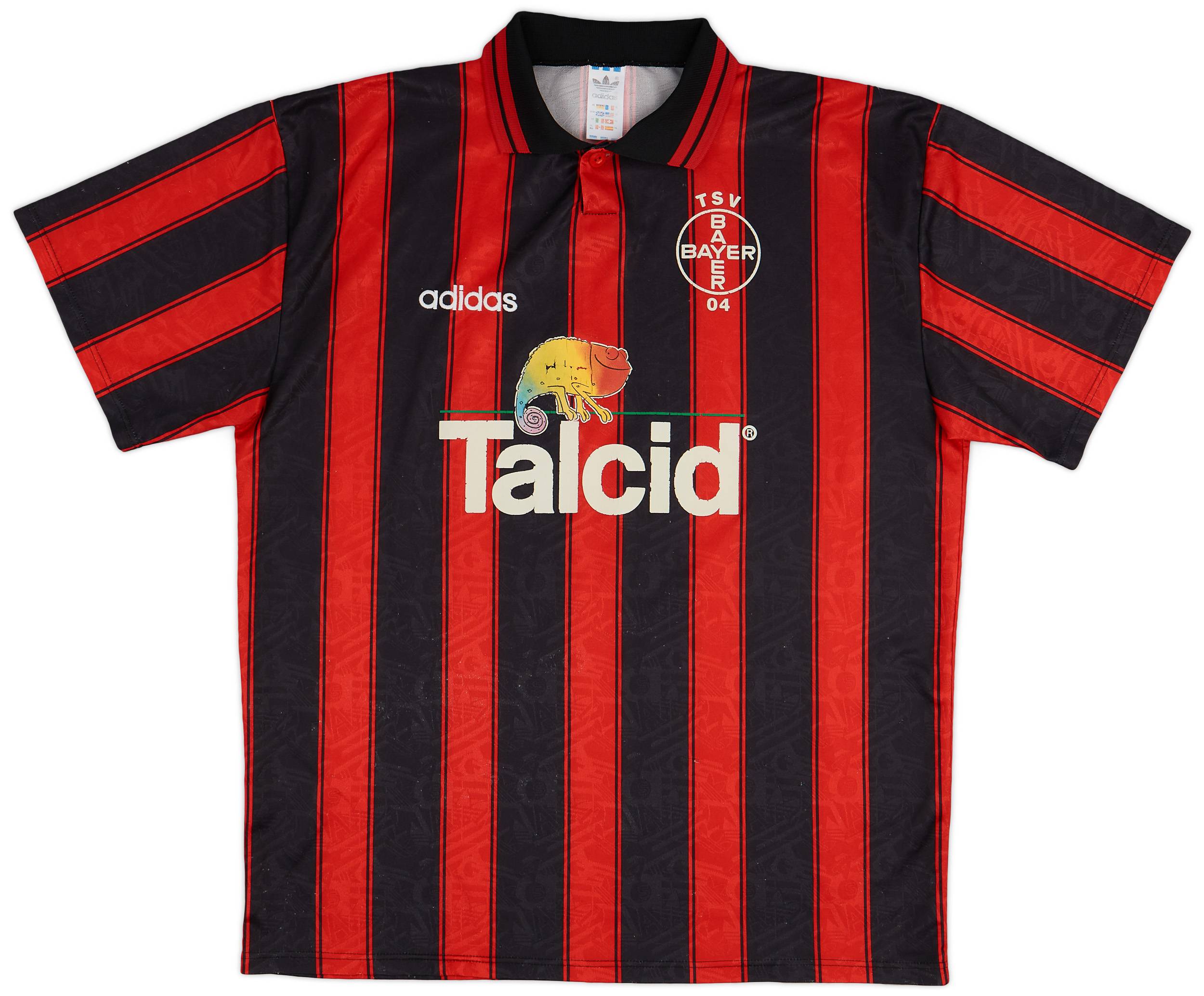 ゆ101☆ adidas bayer Leverkusen 94-95 home