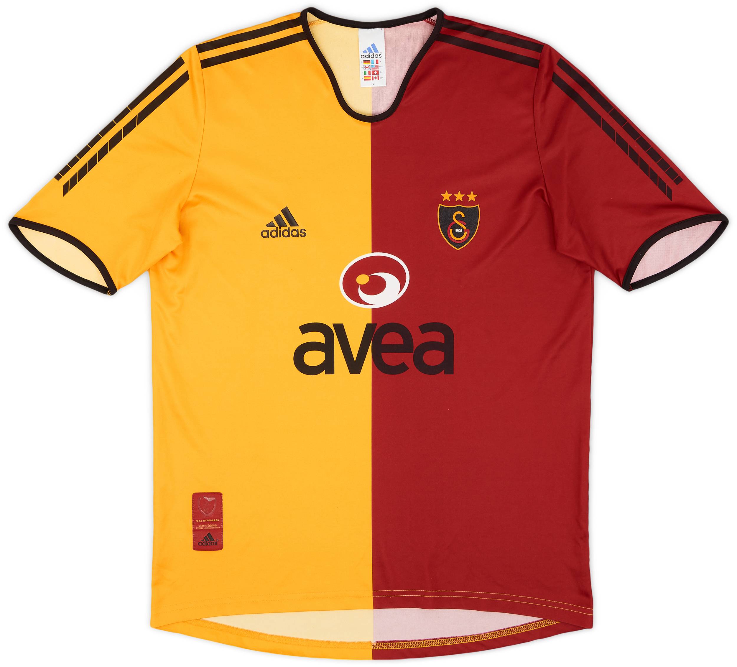 2005-06 Galatasaray Home Shirt - 9/10 - (S)
