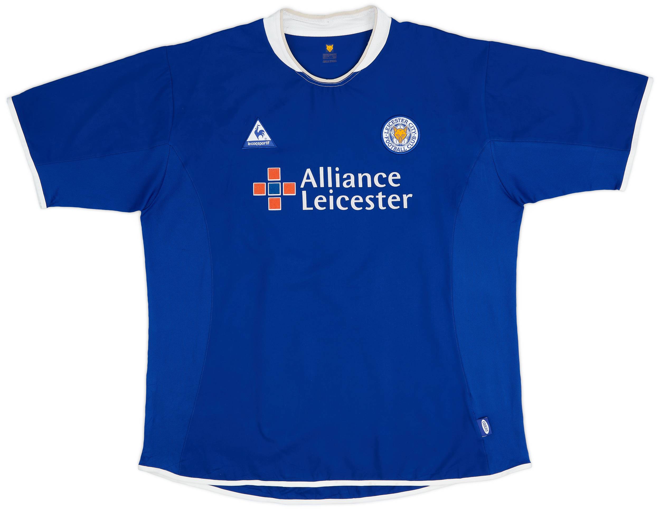 2003-04 Leicester Home Shirt #6 - 8/10 - (XXL)