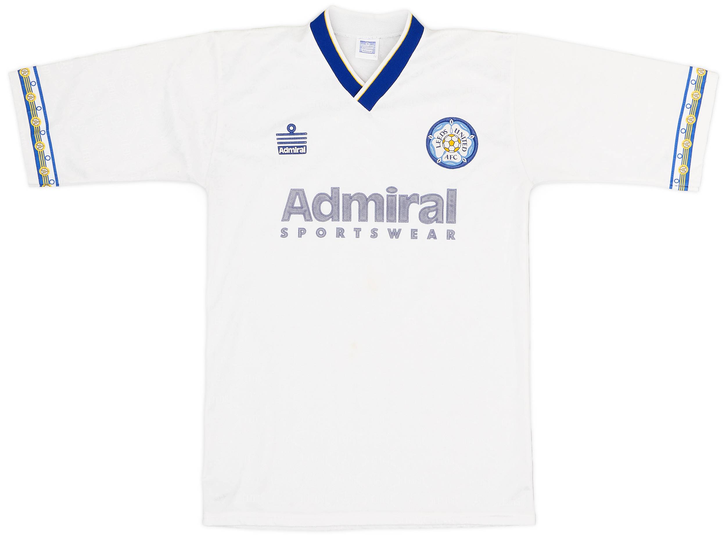 1992-93 Leeds United Home Shirt - 7/10 - (S)