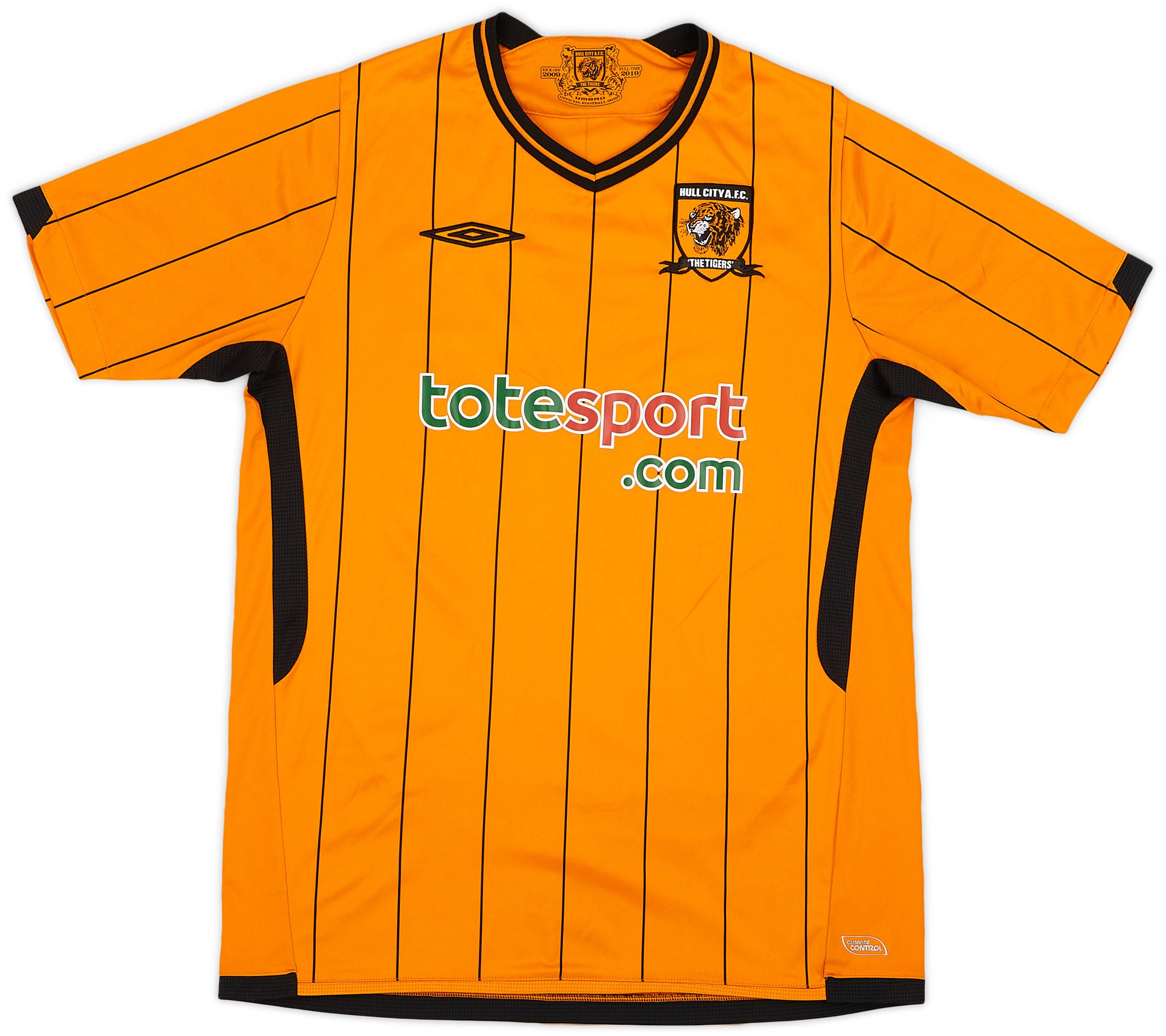 2009-10 Hull City Home Shirt - 9/10 - (L)